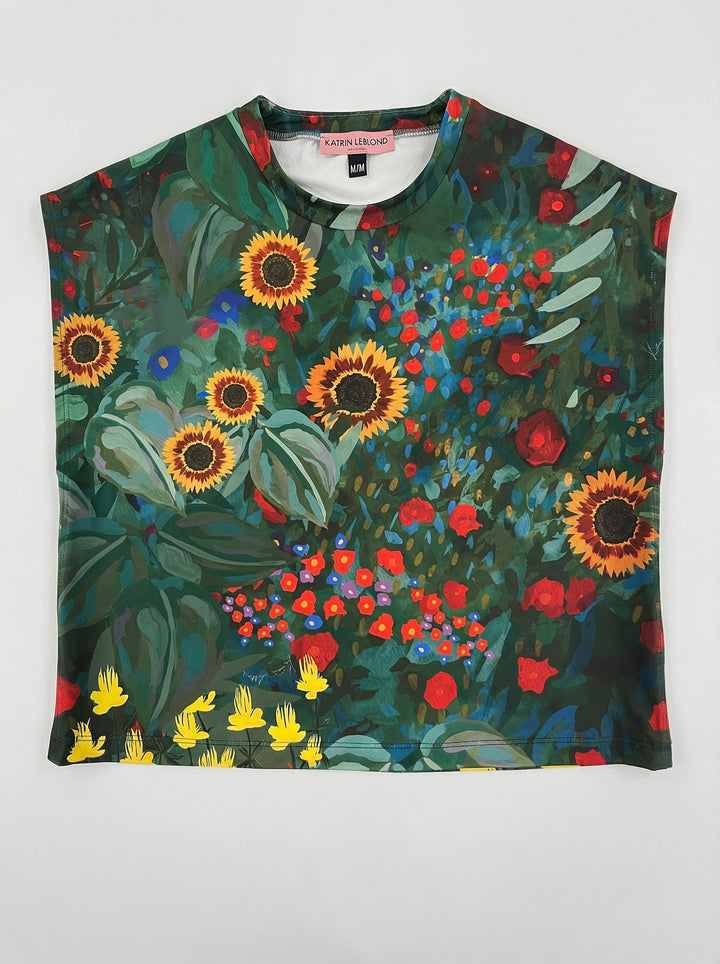 T-shirt Débardeur - Jardin d&