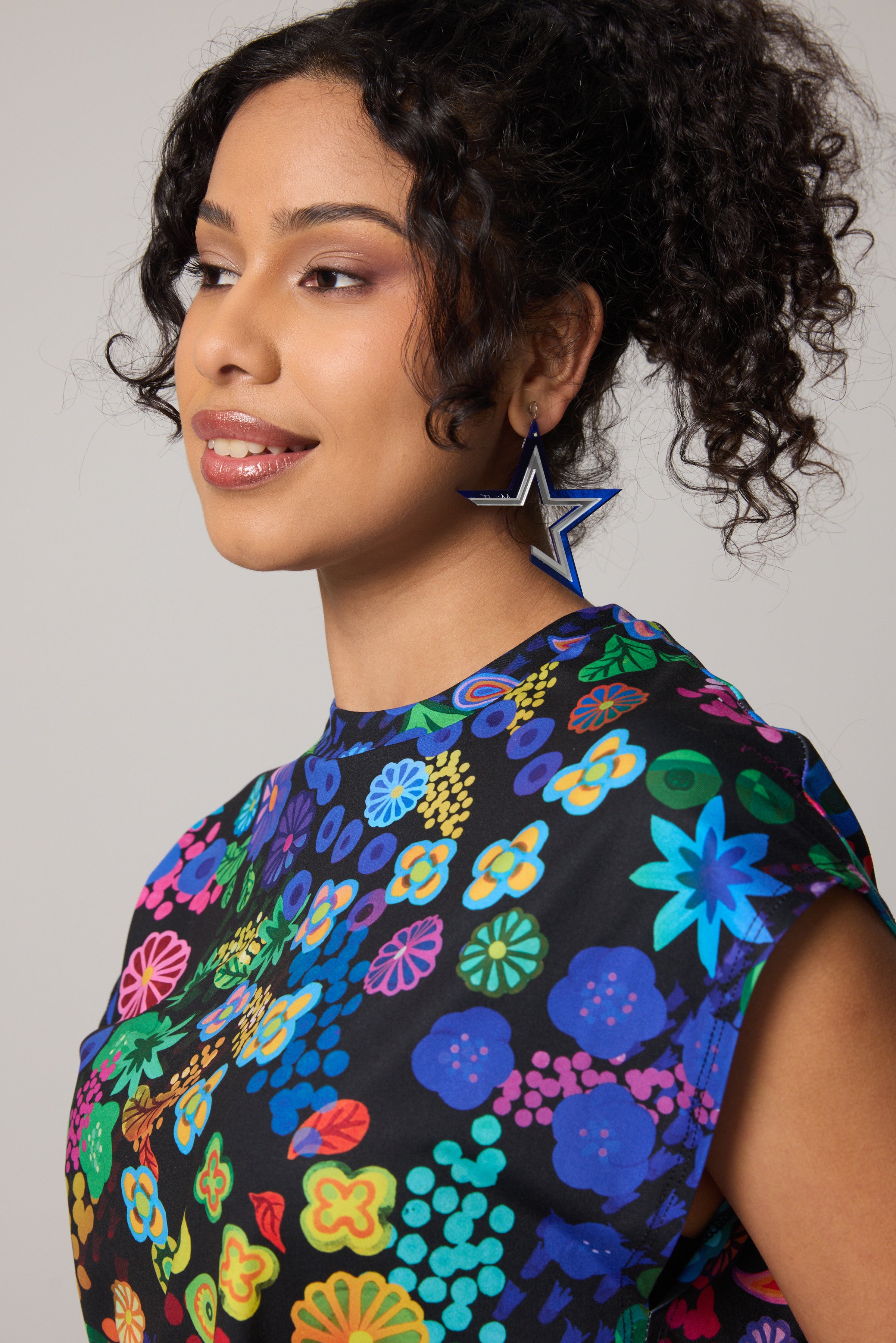 Muscle T-Shirt - Colourama, Black