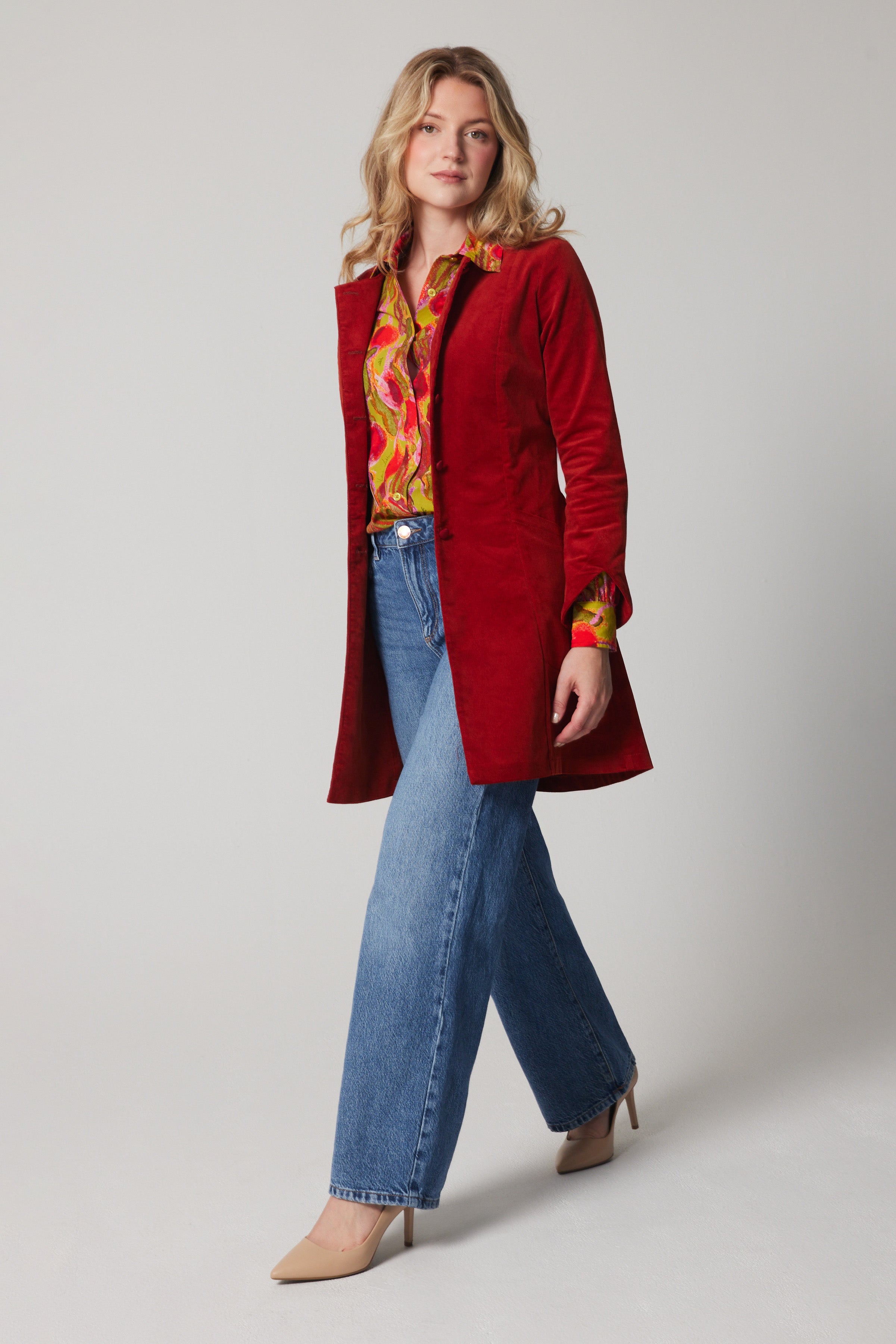 Mystery Coat - Burnt Red