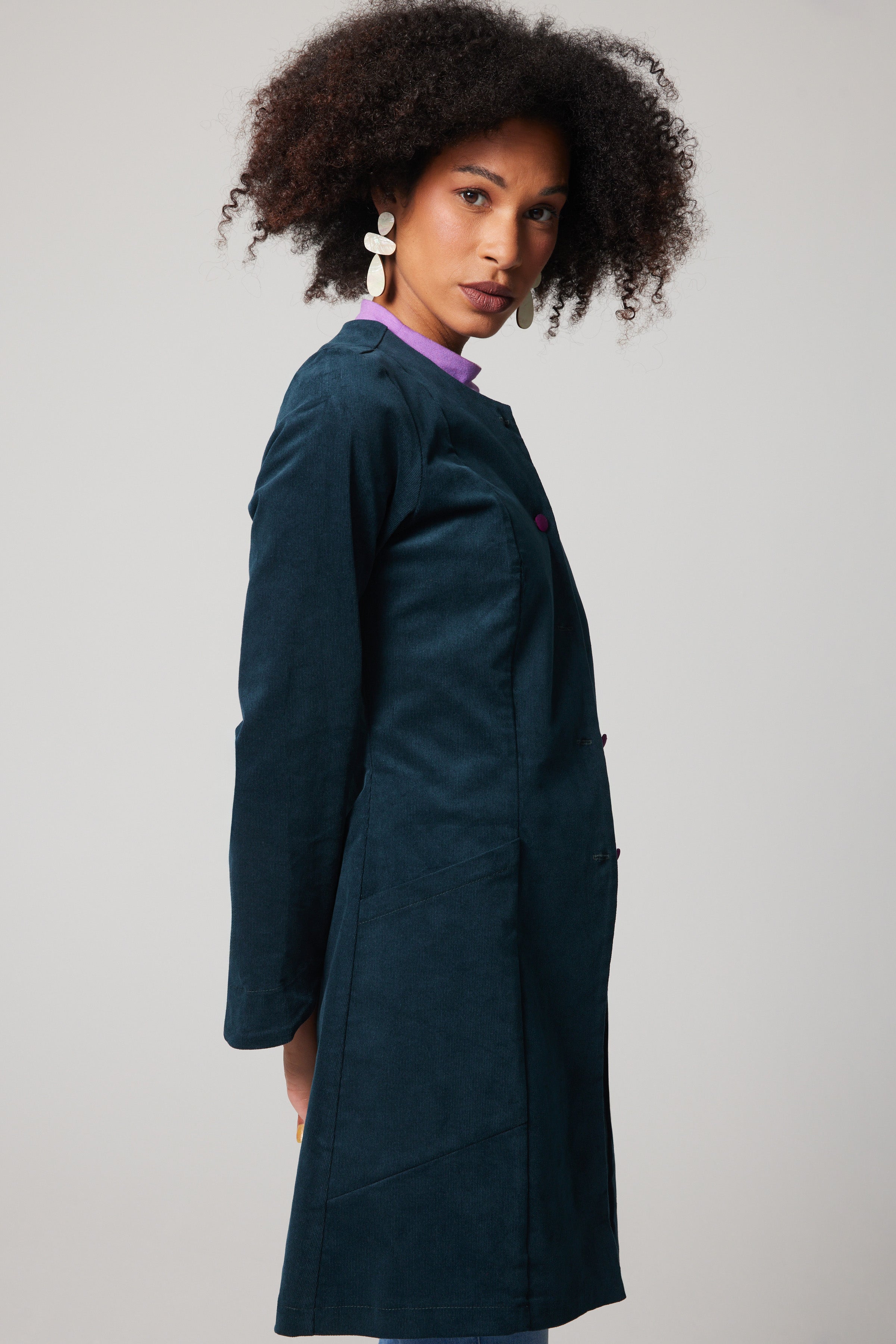Mystery Coat - Dark Teal