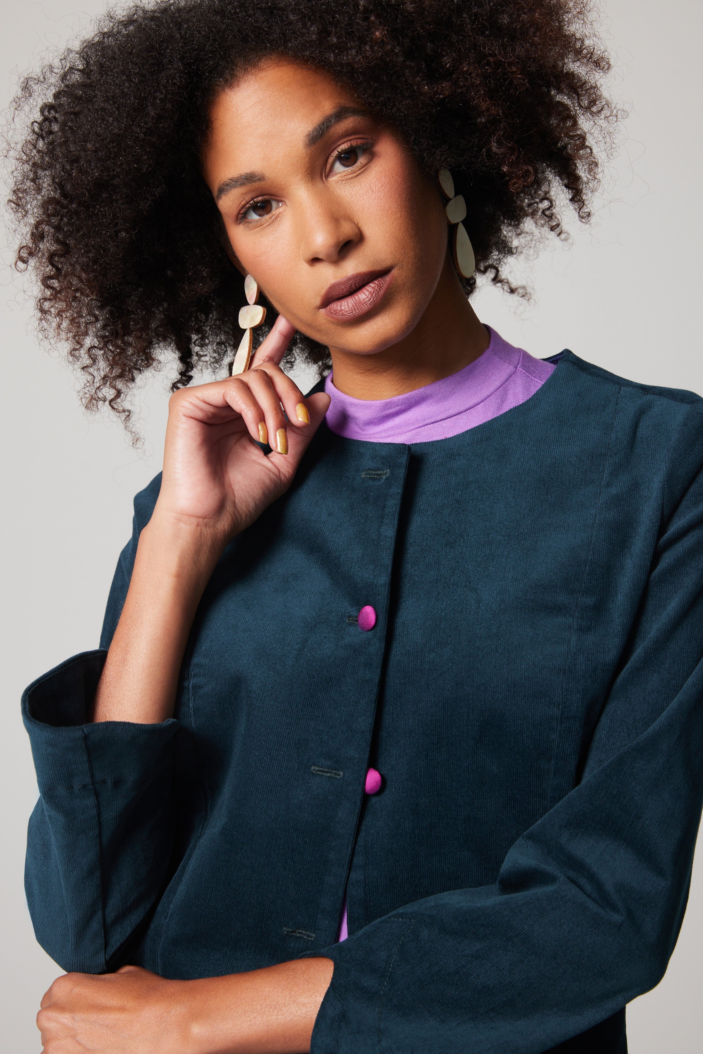 Mystery Coat - Dark Teal