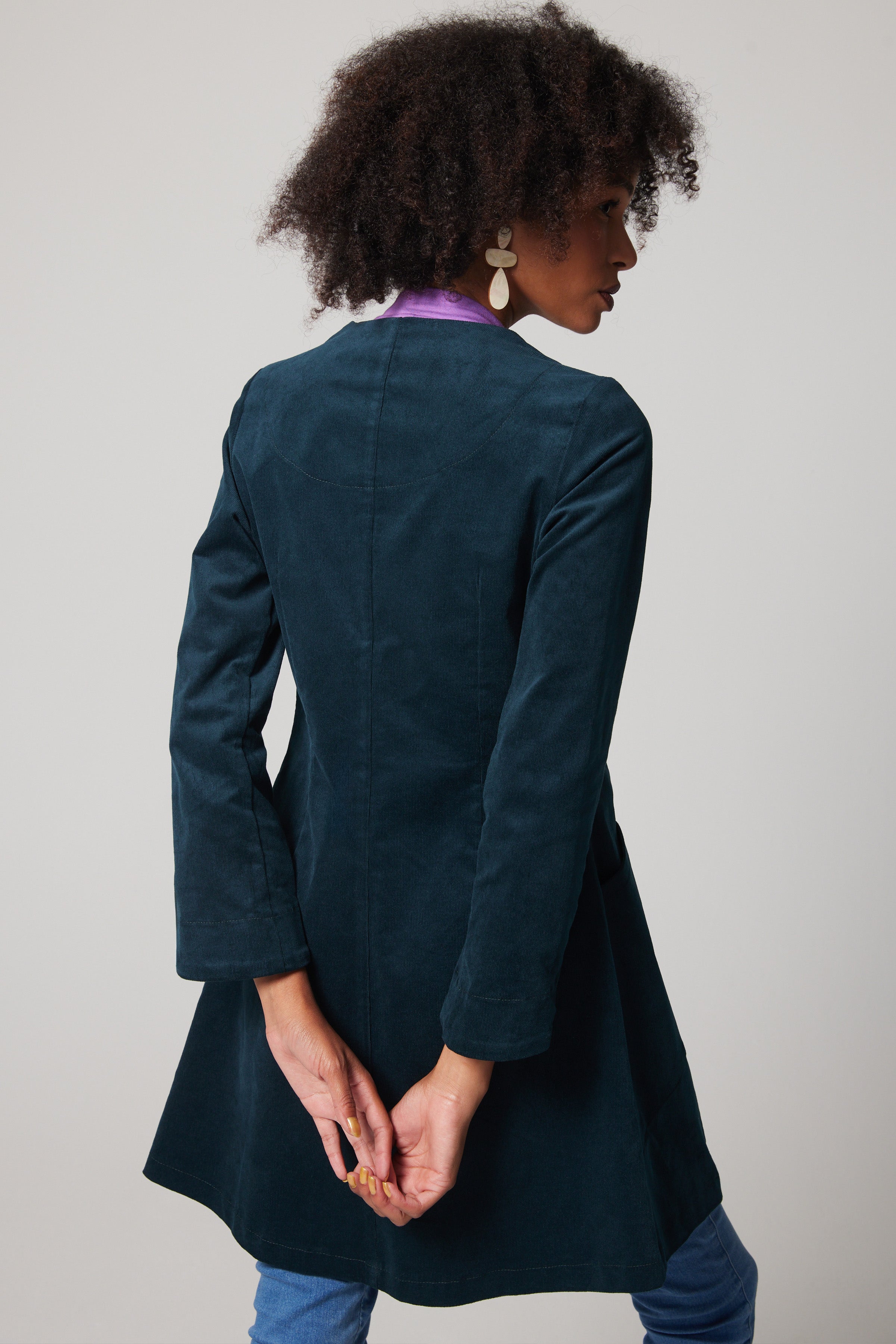 Mystery Coat - Dark Teal