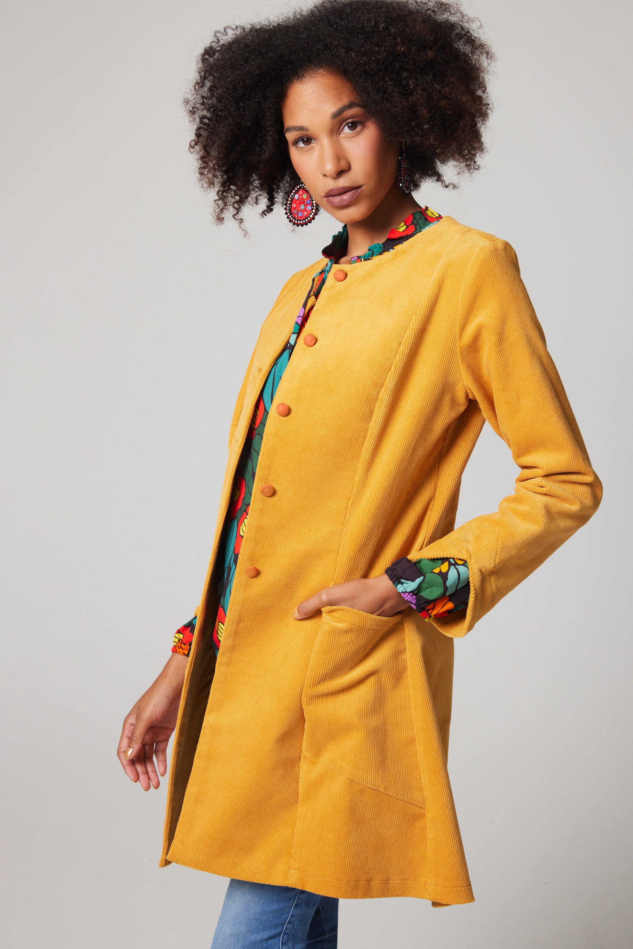 Mystery Coat - Ochre