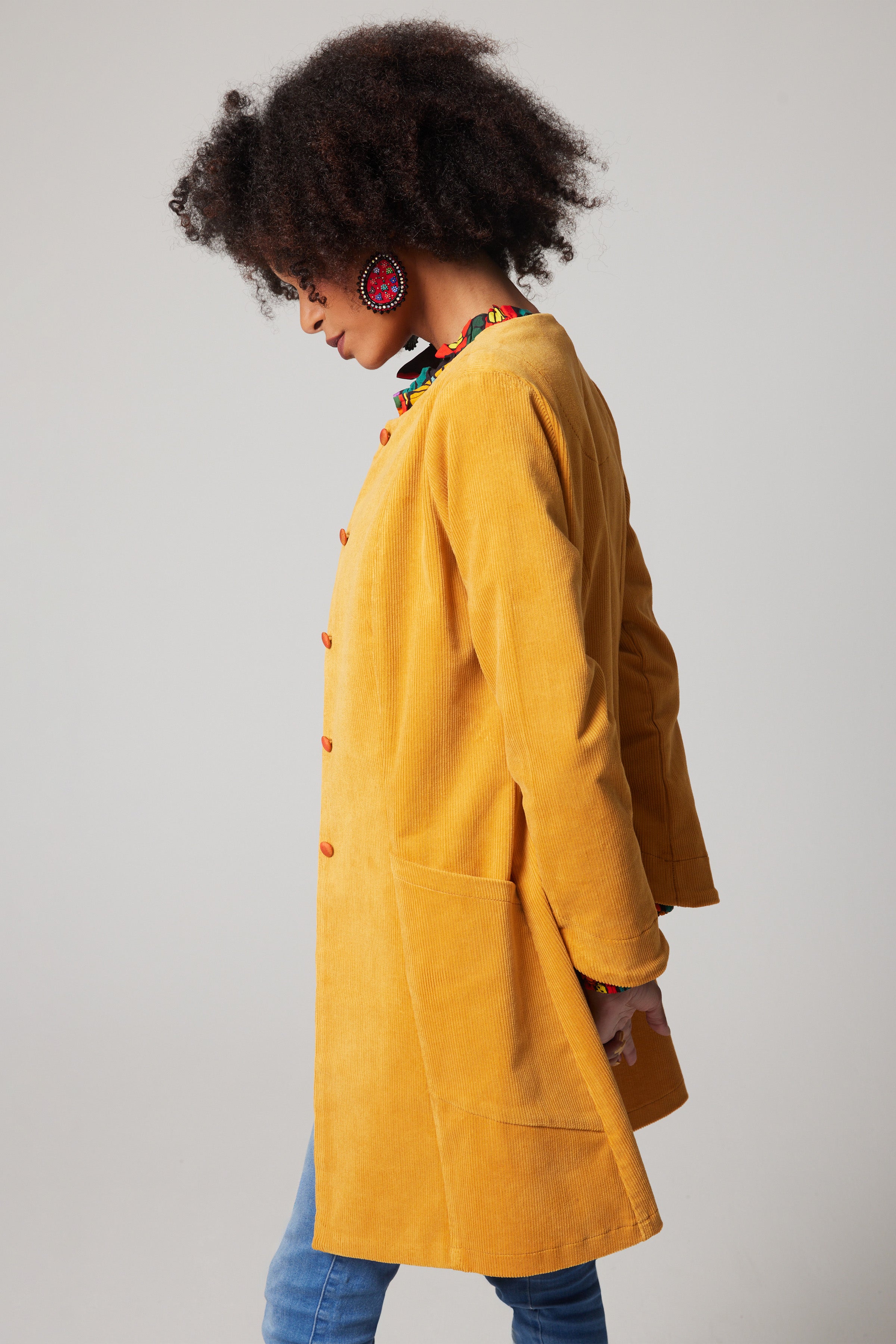 Mystery Coat - Ochre