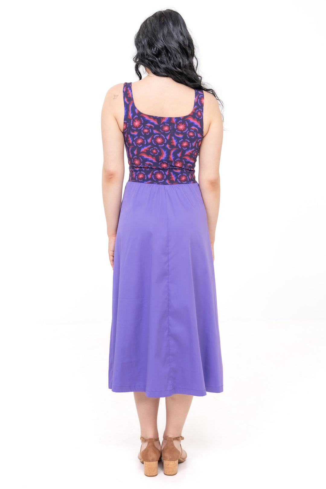 Nouvelle robe classique - Gertrude, Marine