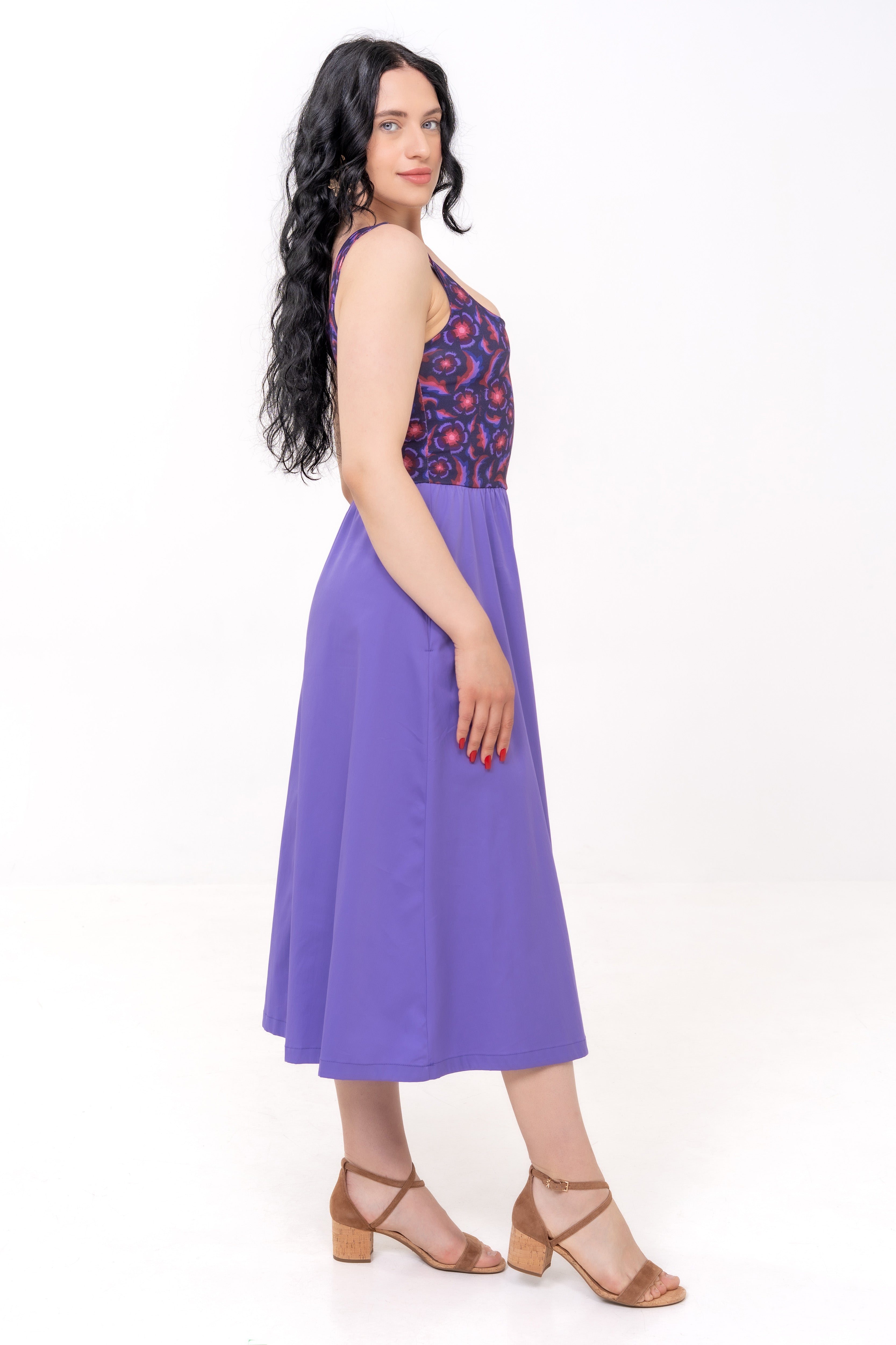 New Classic Dress - Gertrude, Navy