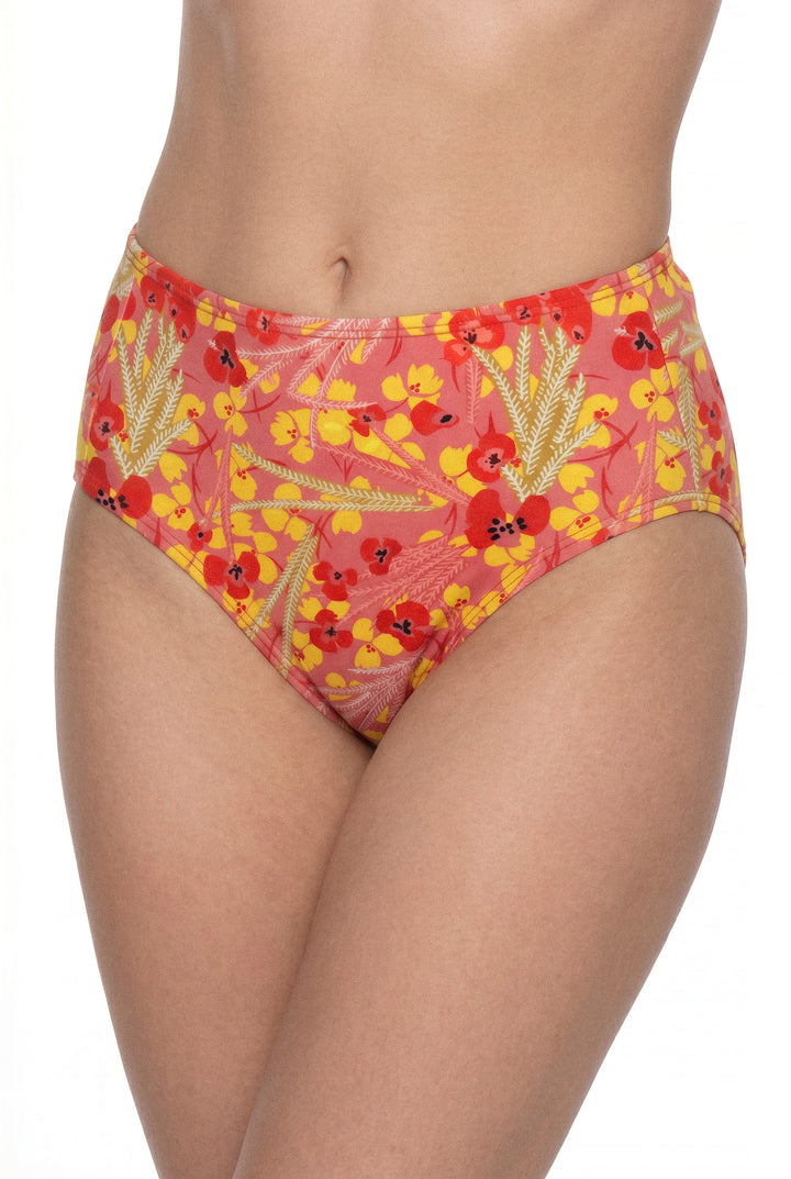 Culotte en coton biologique - Fleurs sauvages, Rose