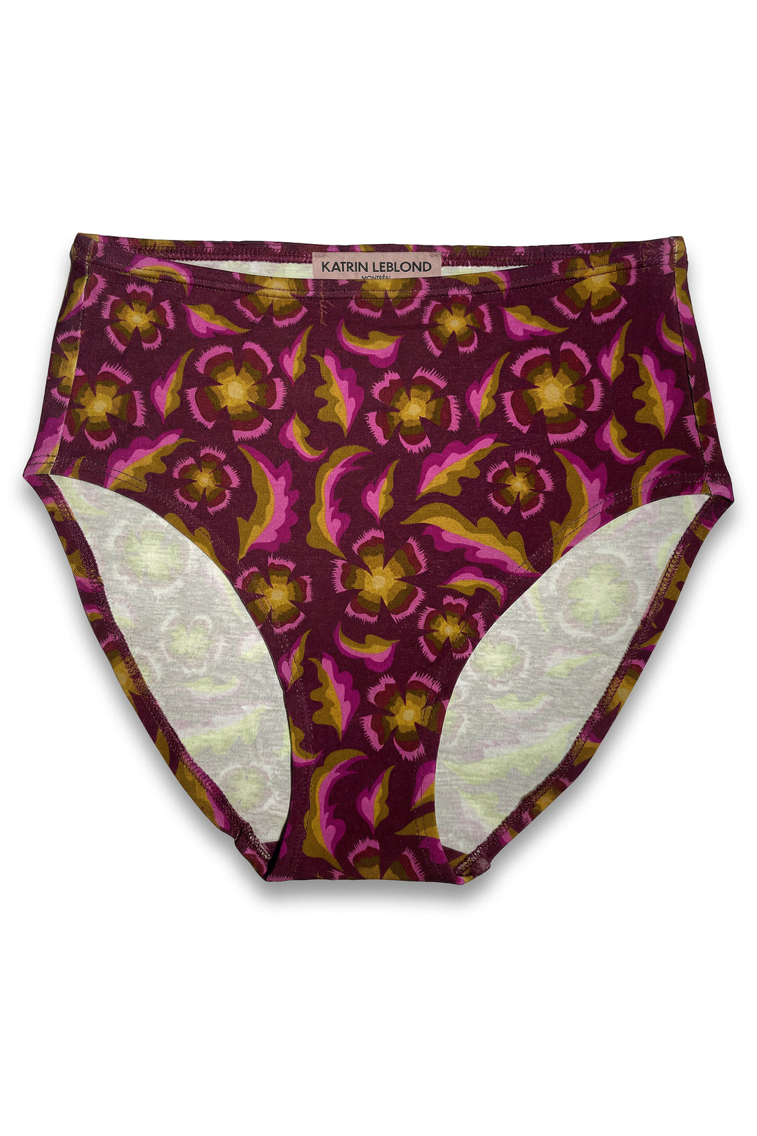 Culottes en coton biologique - Gertrude, Prune