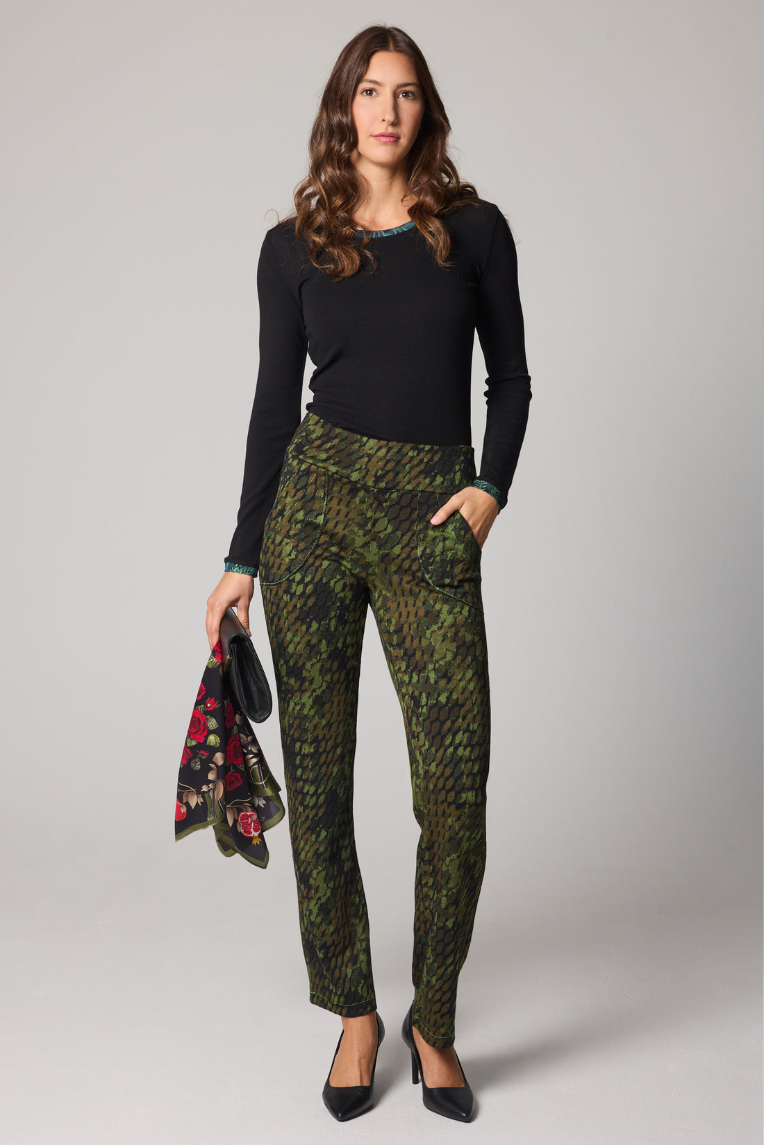 Knit Pants - Green