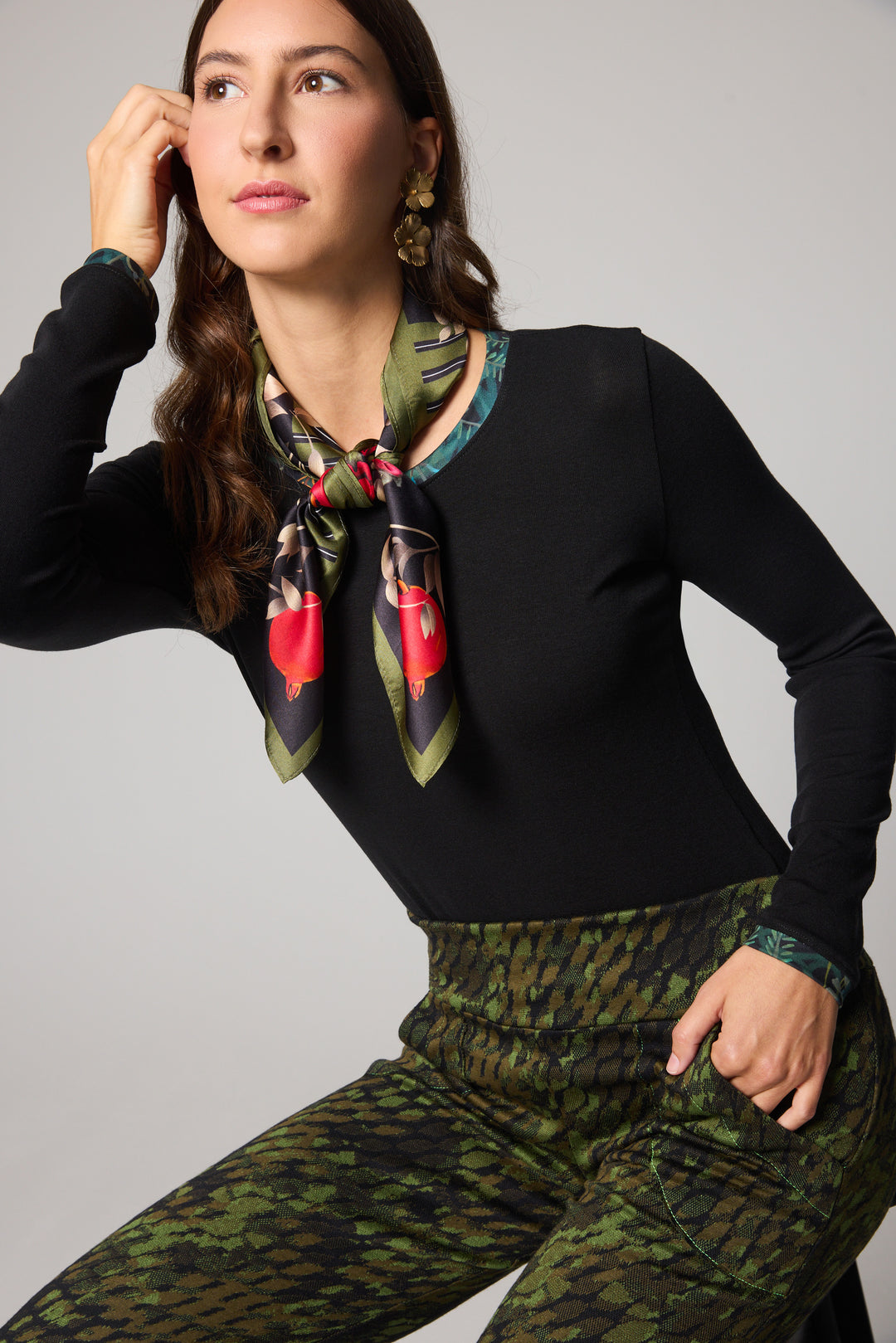 Knit Pants - Green