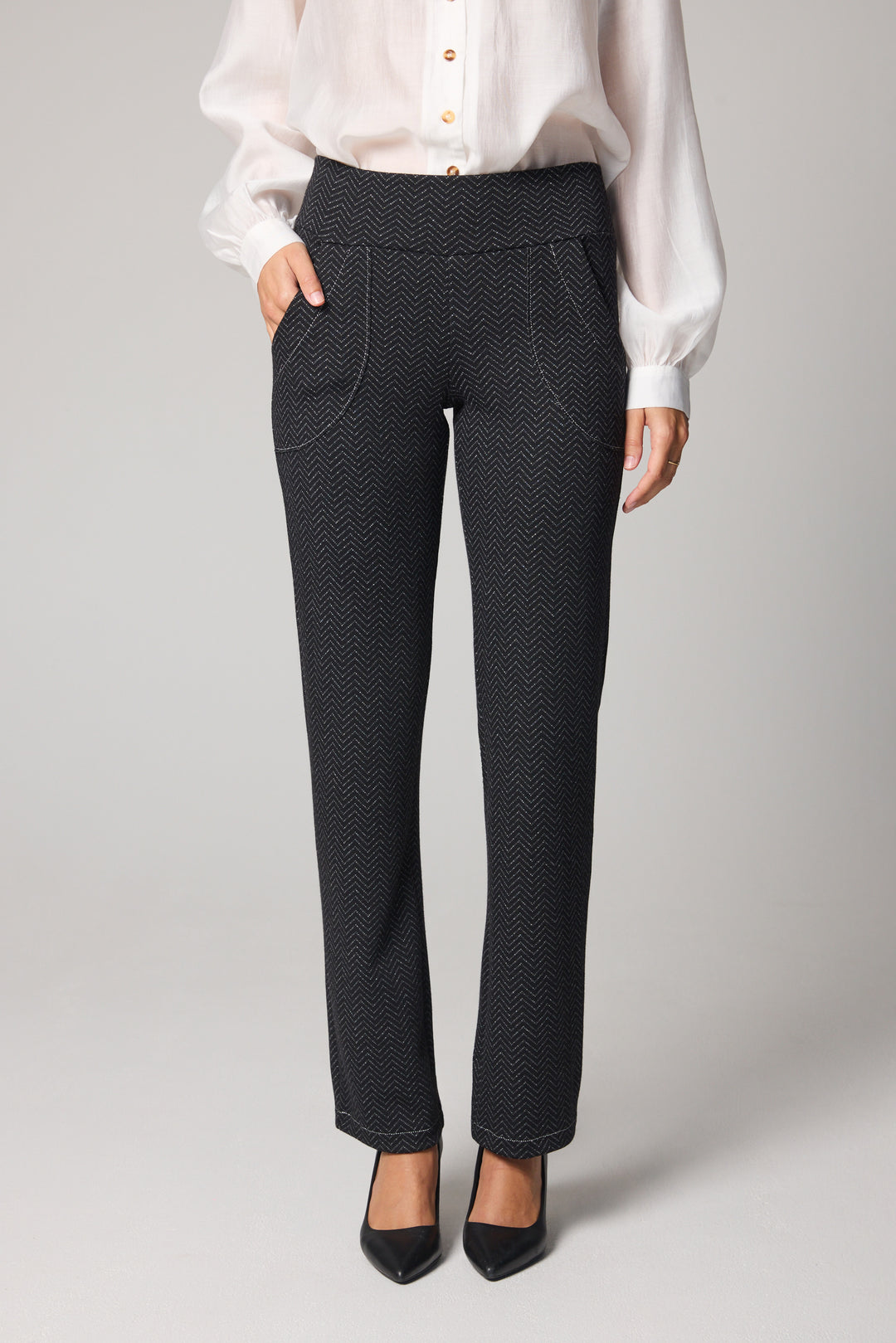 Knit Pants - Charcoal