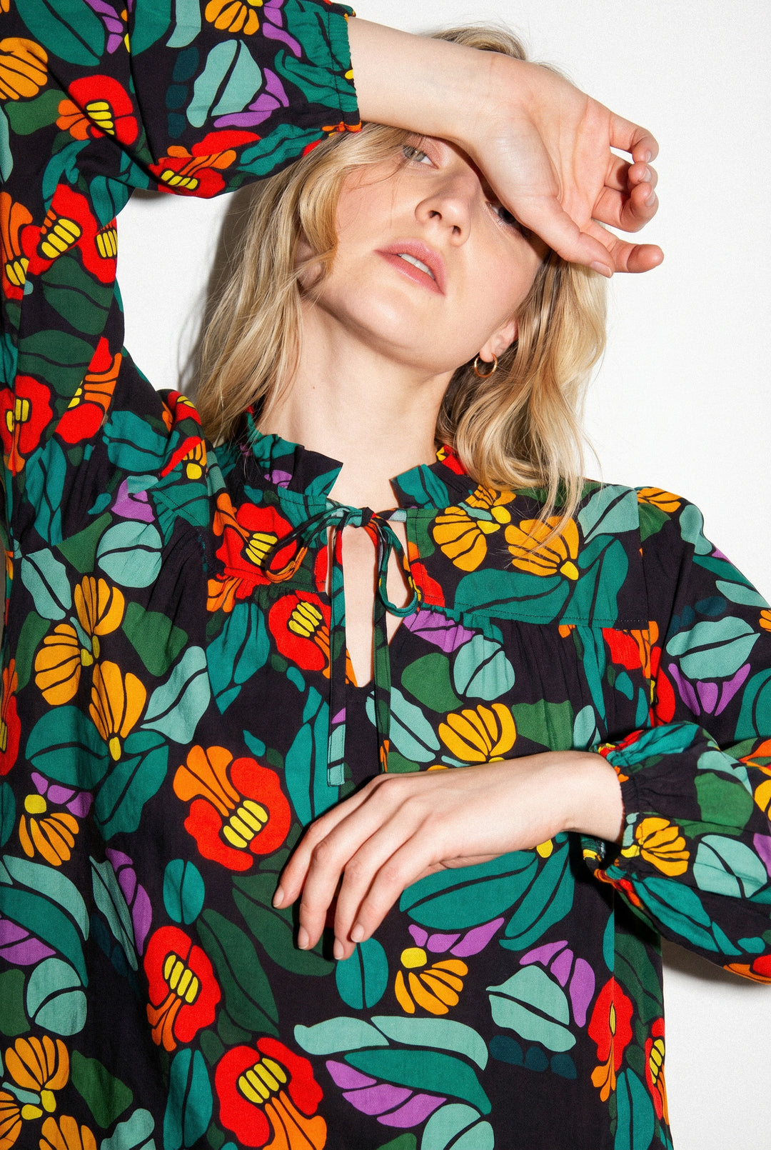 Blouse paysanne - Floracoeur