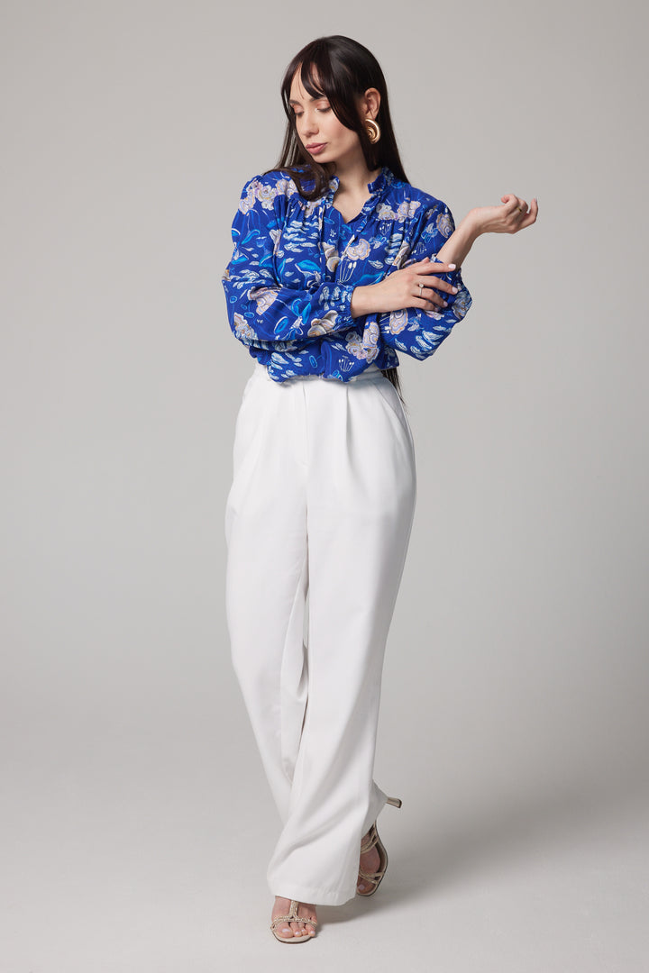 Peasant Blouse - Moonlit