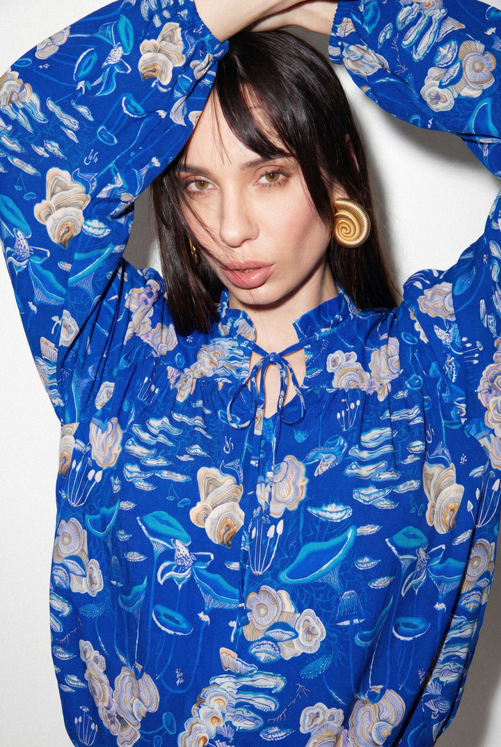Peasant Blouse - Moonlit