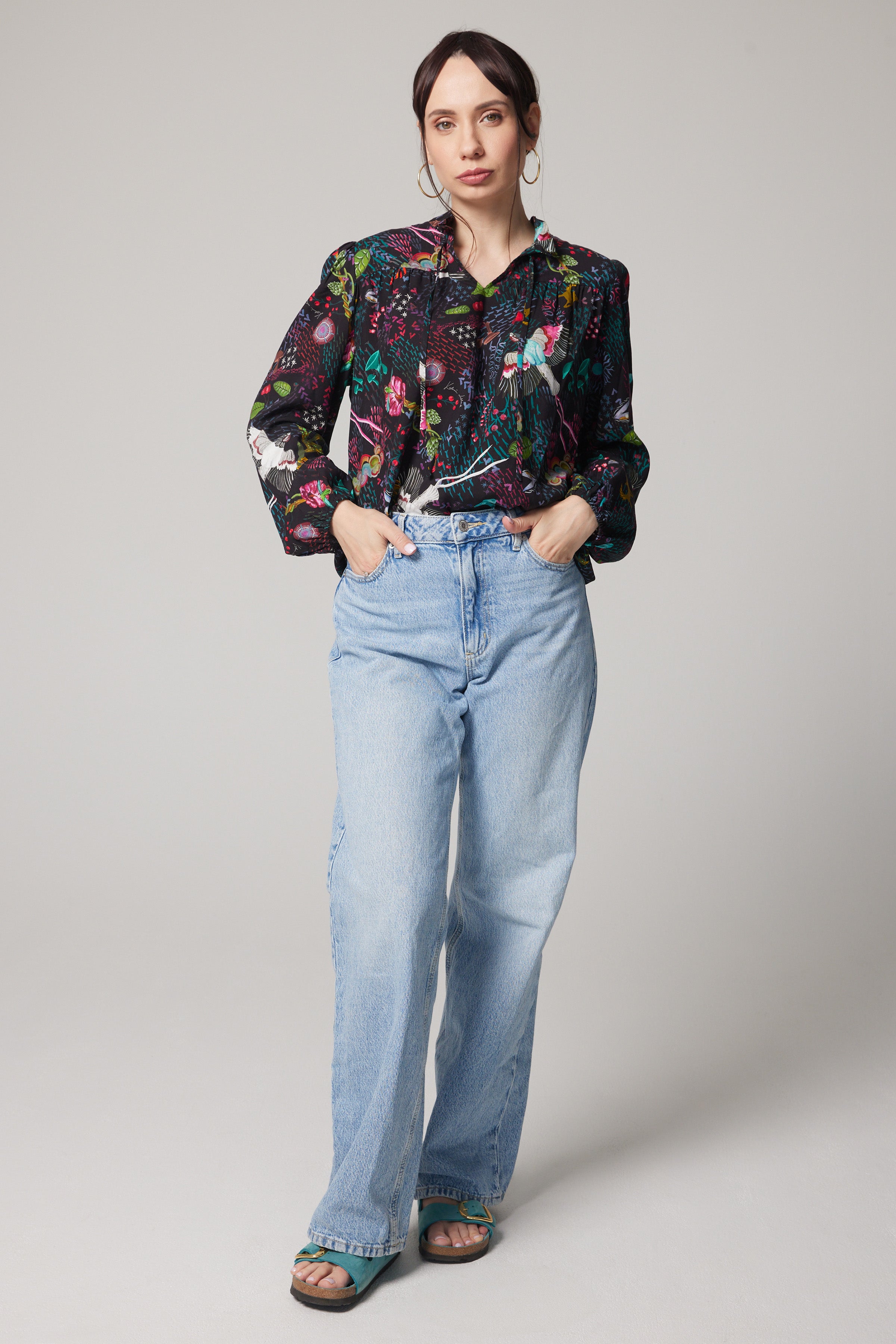 Peasant Blouse - Zephyr