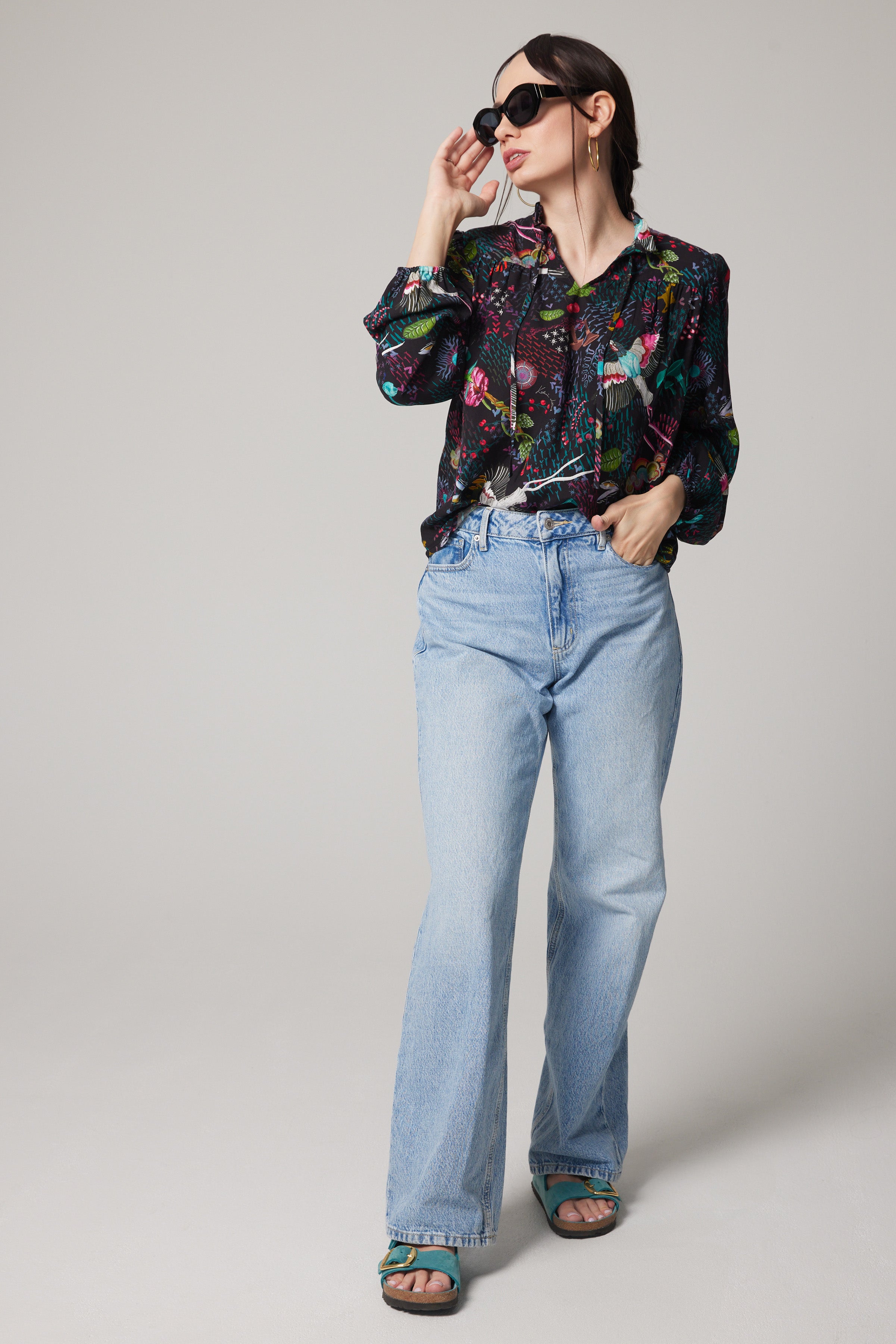 Peasant Blouse - Zephyr