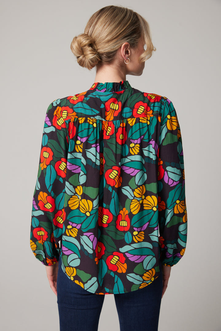 Blouse paysanne - Floracoeur