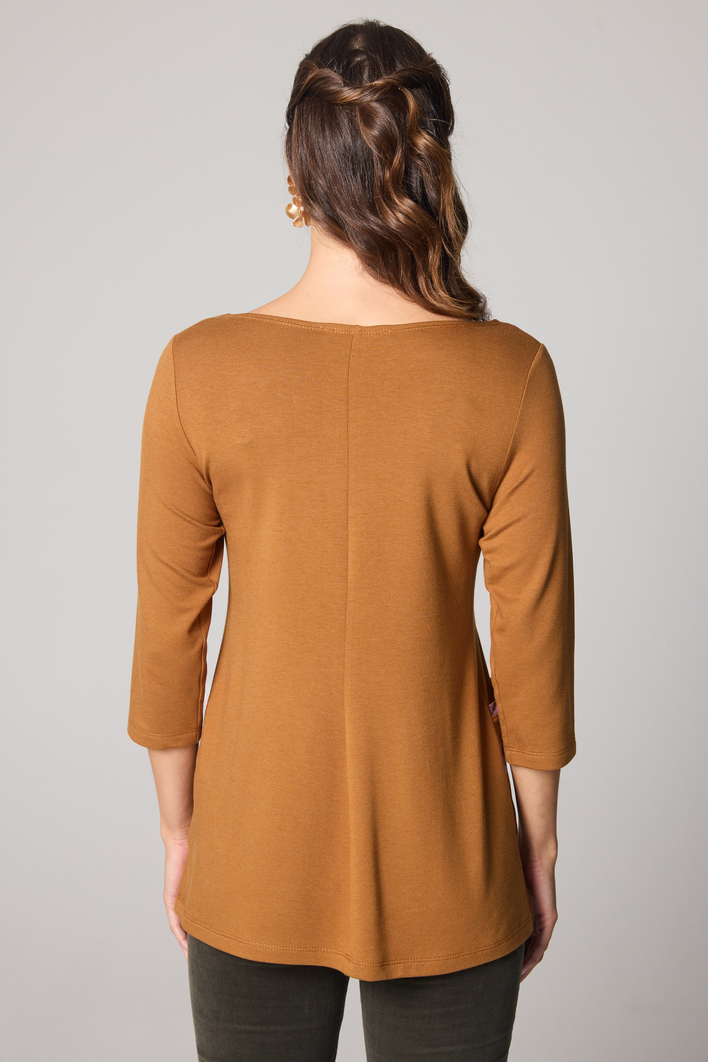 Print-Panel Tunic - Branches