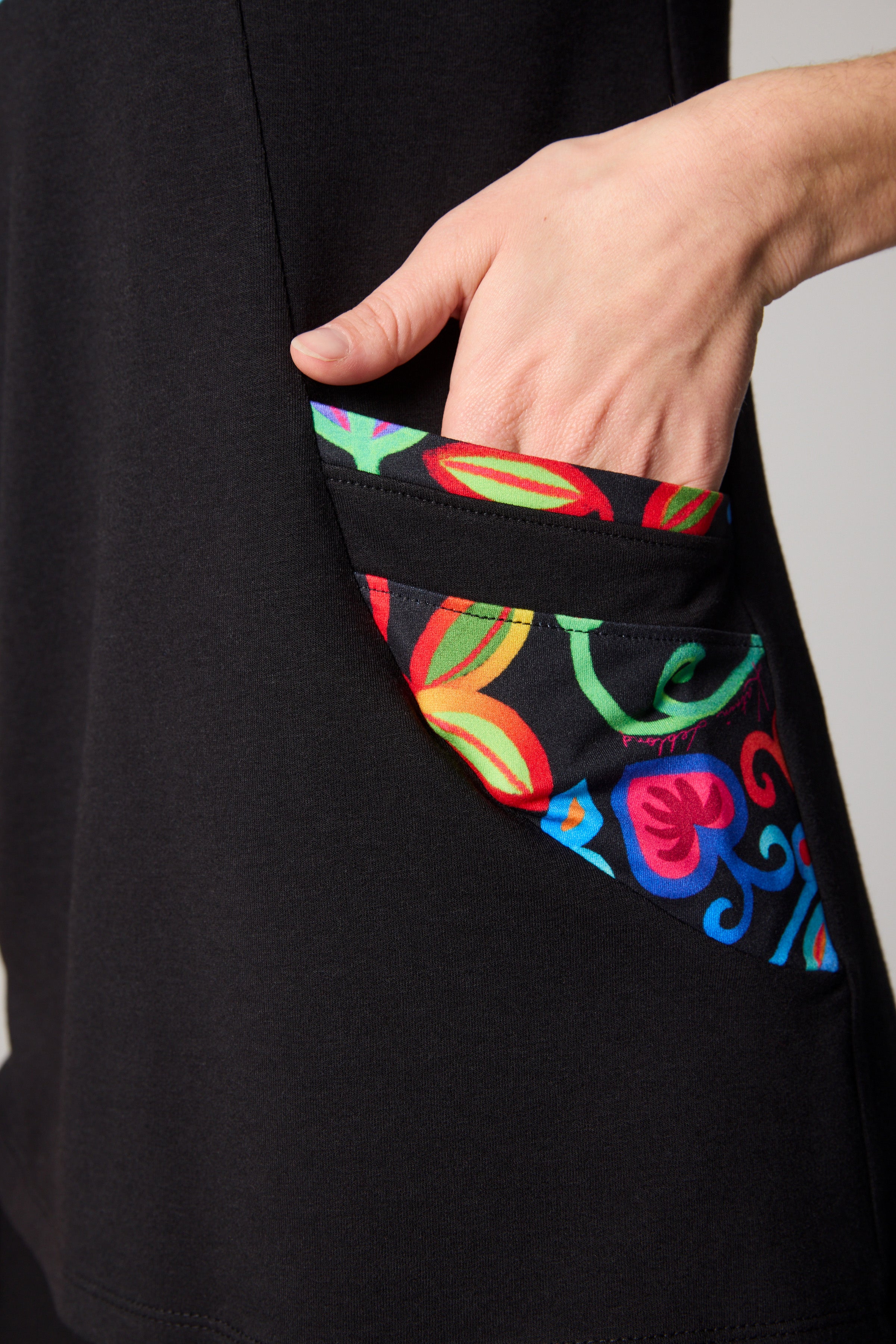 Print-Panel Tunic - Folklore