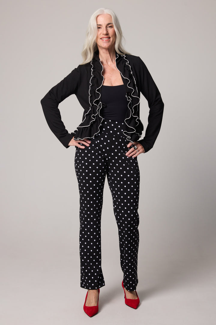 Veste Ruffle - Noir