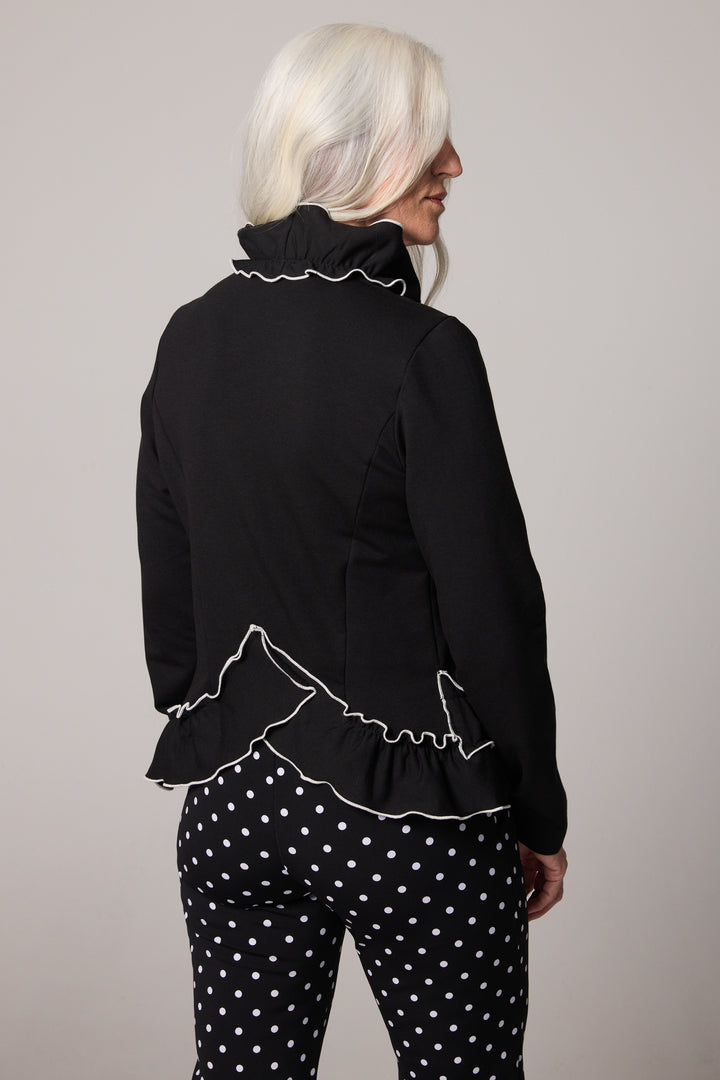 Veste Ruffle - Noir