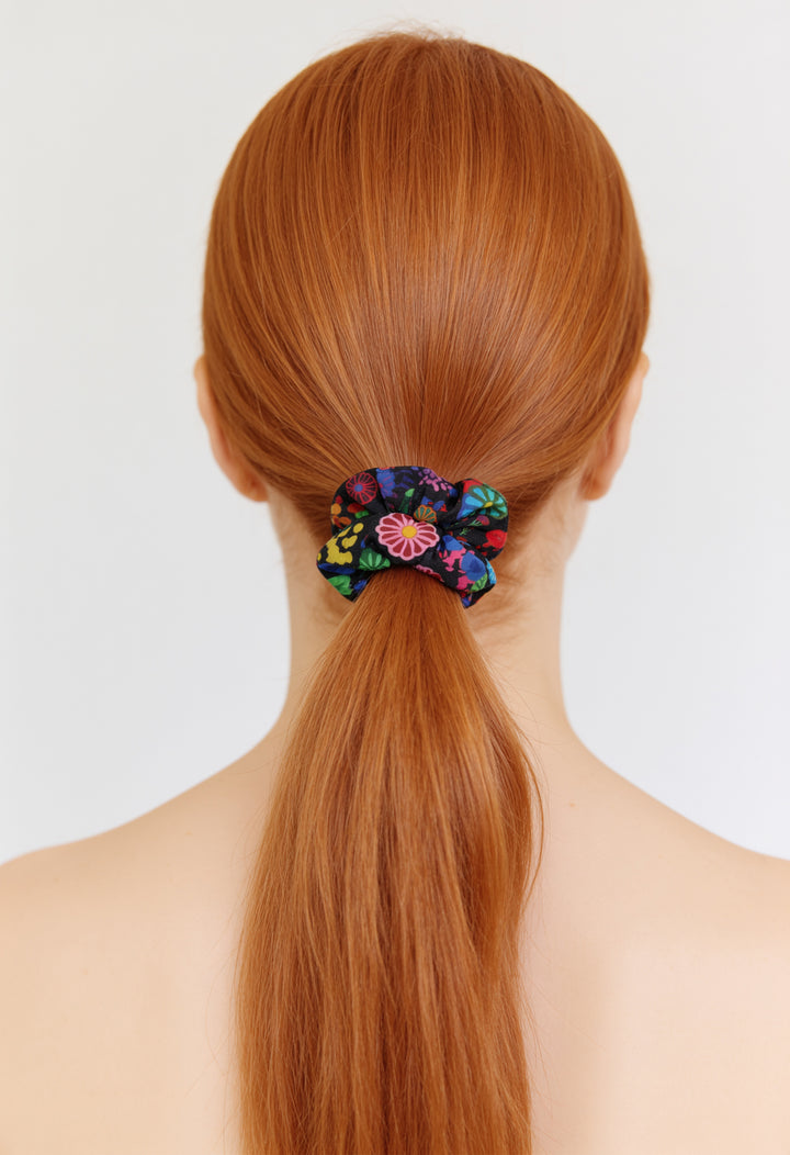 Scrunchie - Colourama, Black