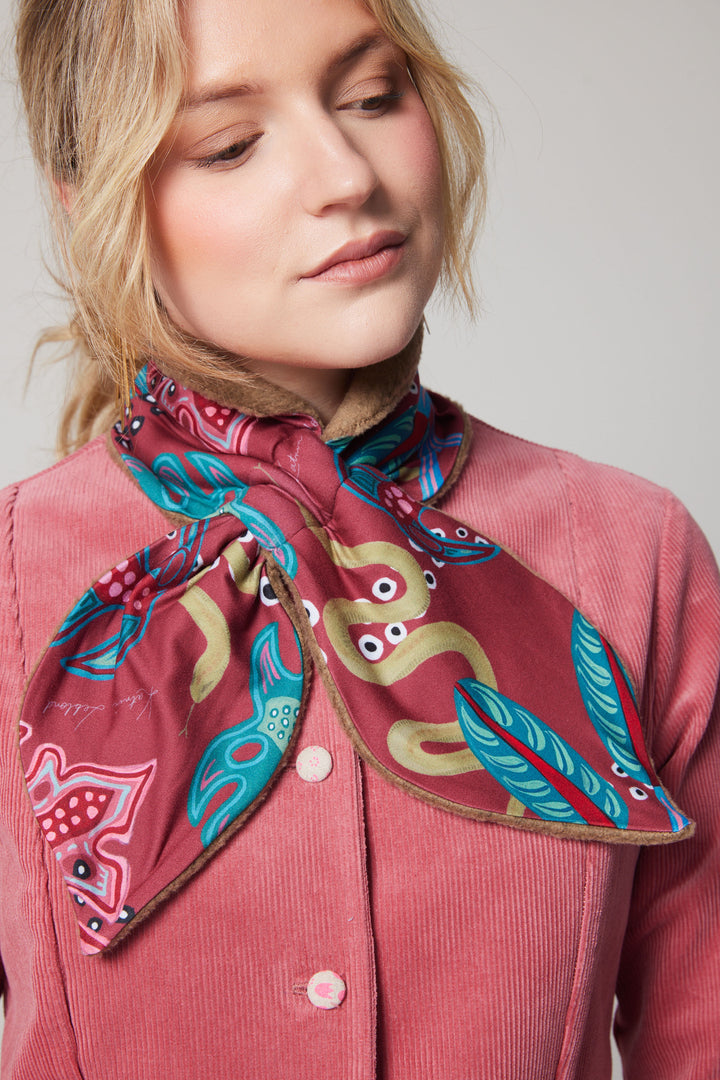 Slot Scarf - Monstera