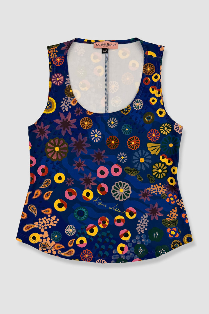 Tank Top - Colourama, Navy