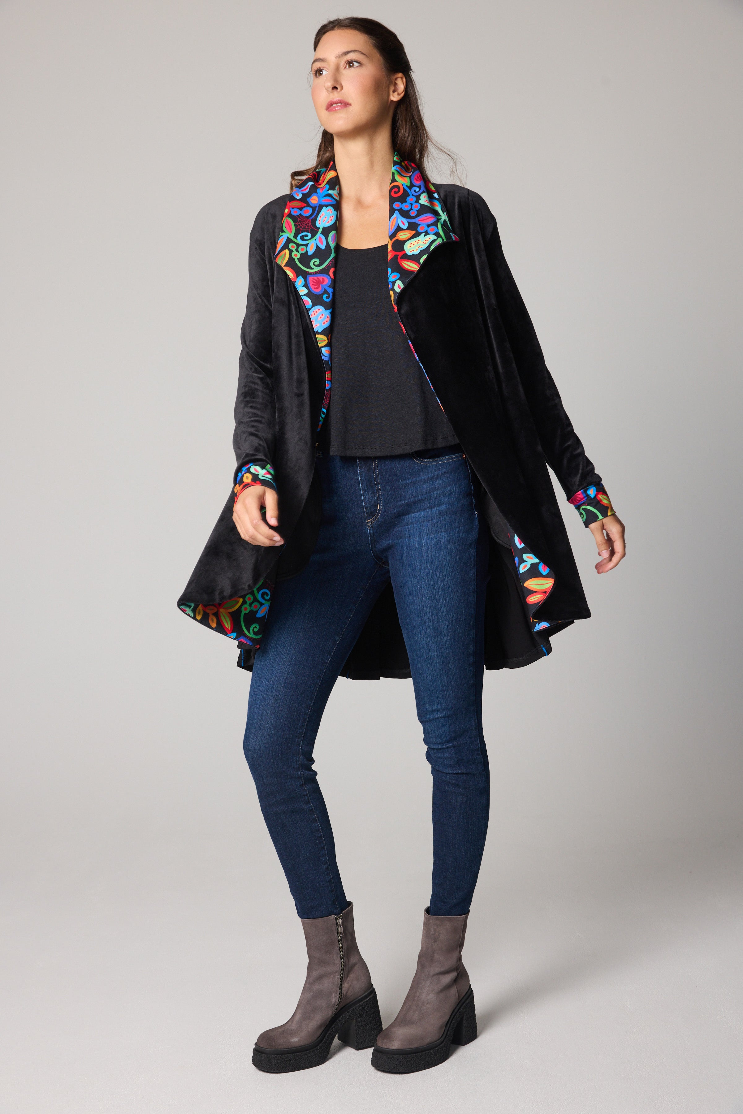 Manteau Abondance / Redingote - Rivet Floral
