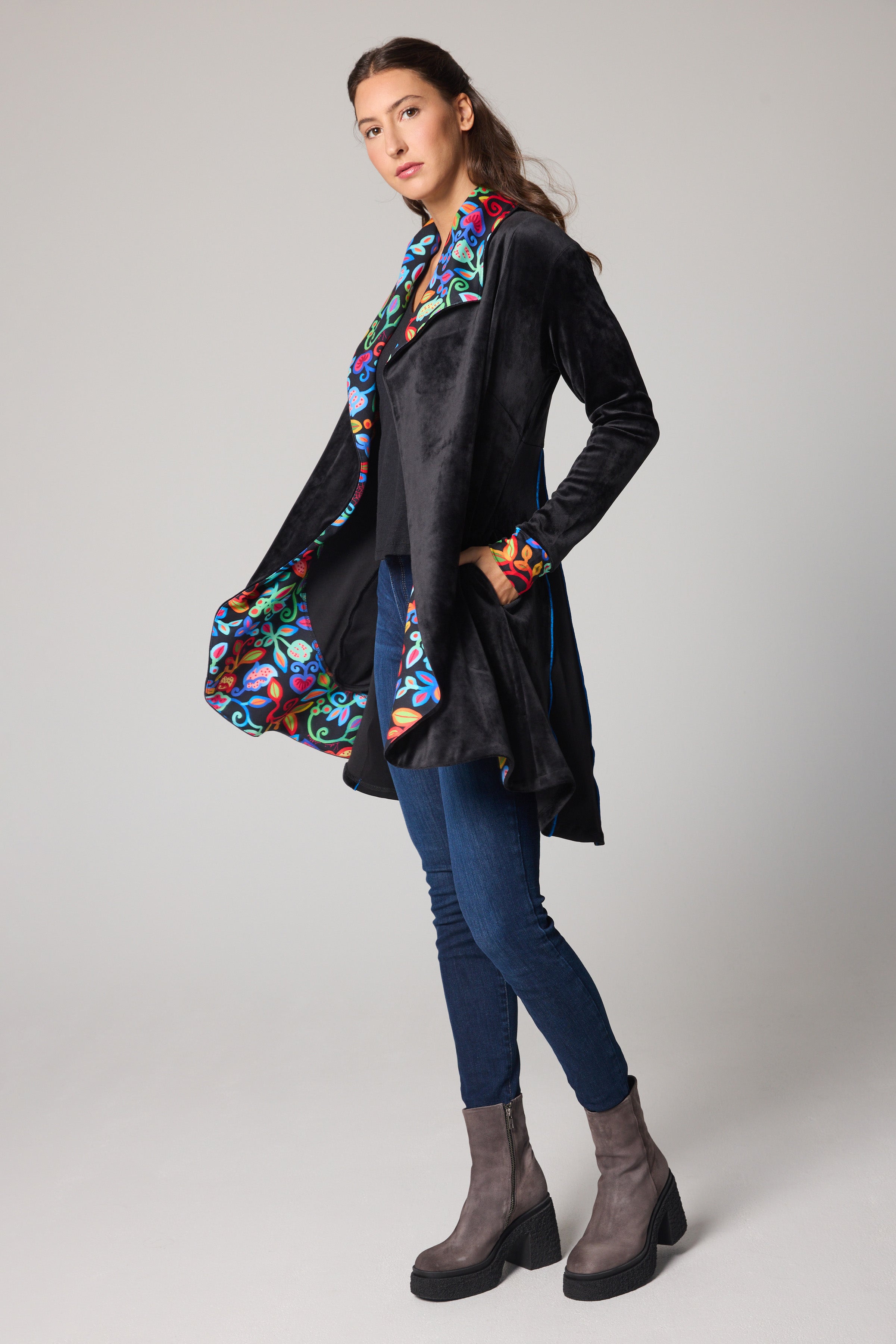 Manteau Abondance / Redingote - Rivet Floral