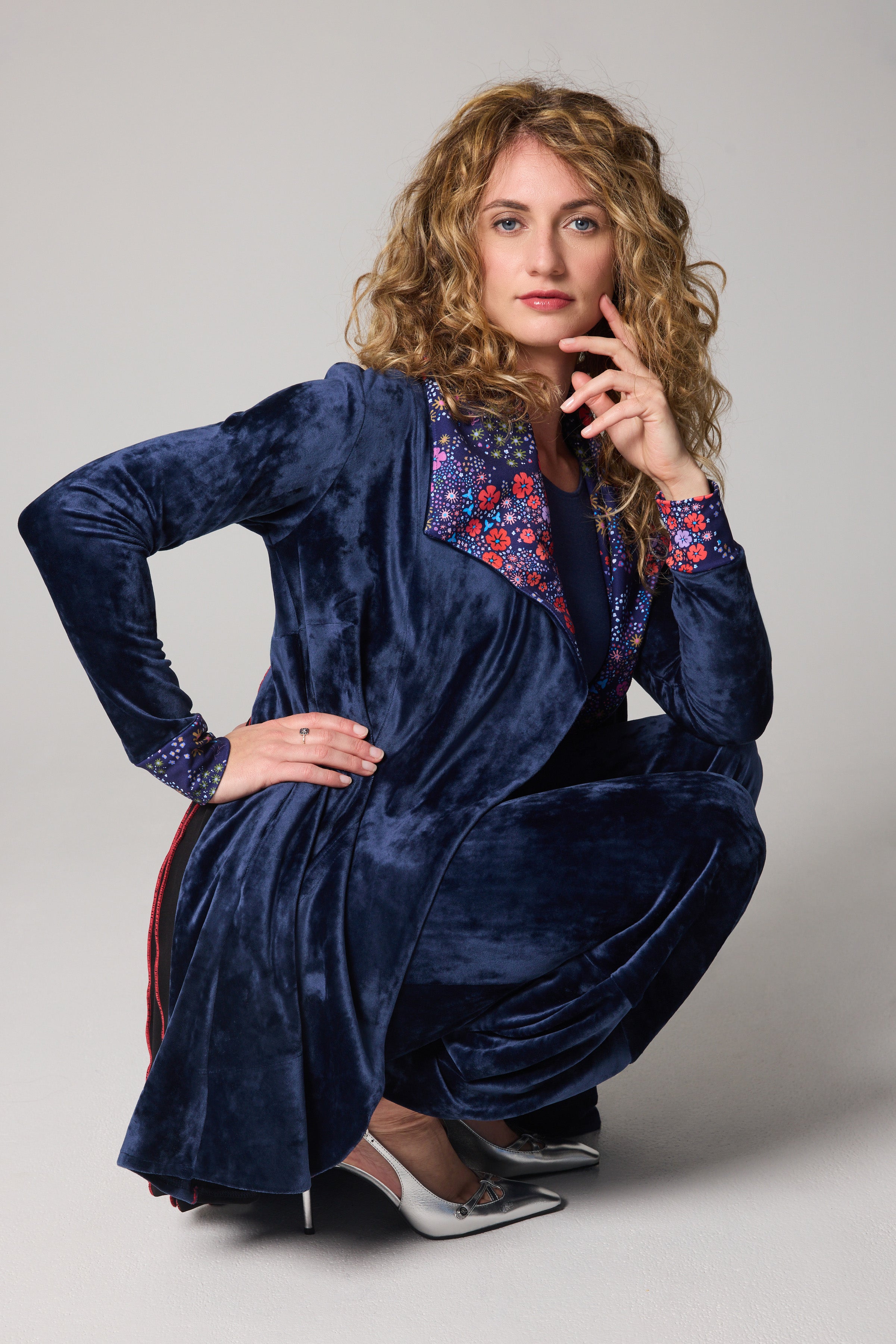 Manteau Abondance / Redingote - Rivet Floral