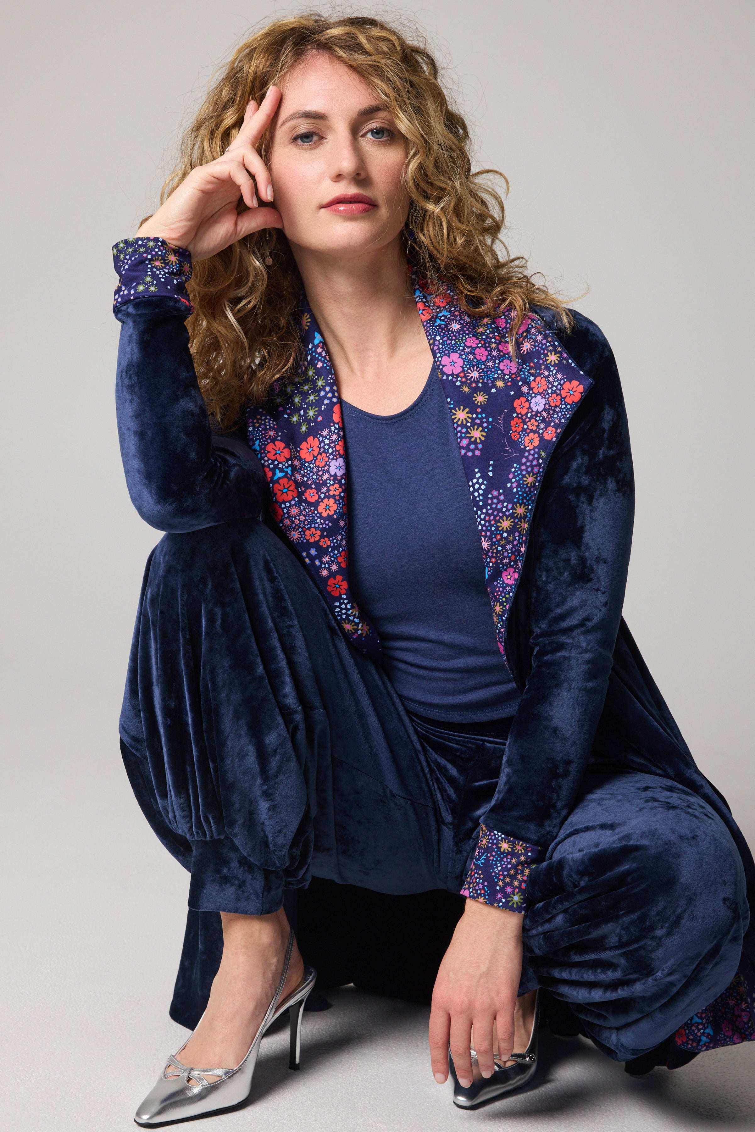 Manteau Abondance / Redingote - Rivet Floral
