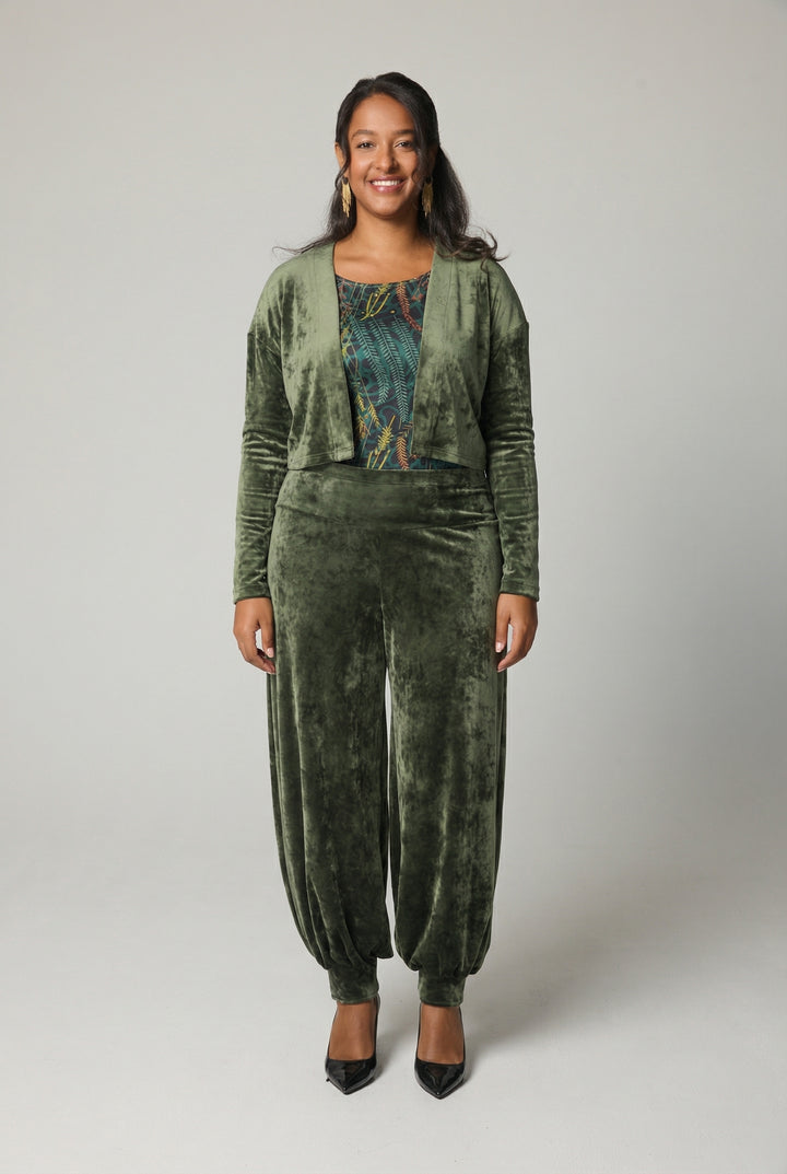 Velvet Pants - Green