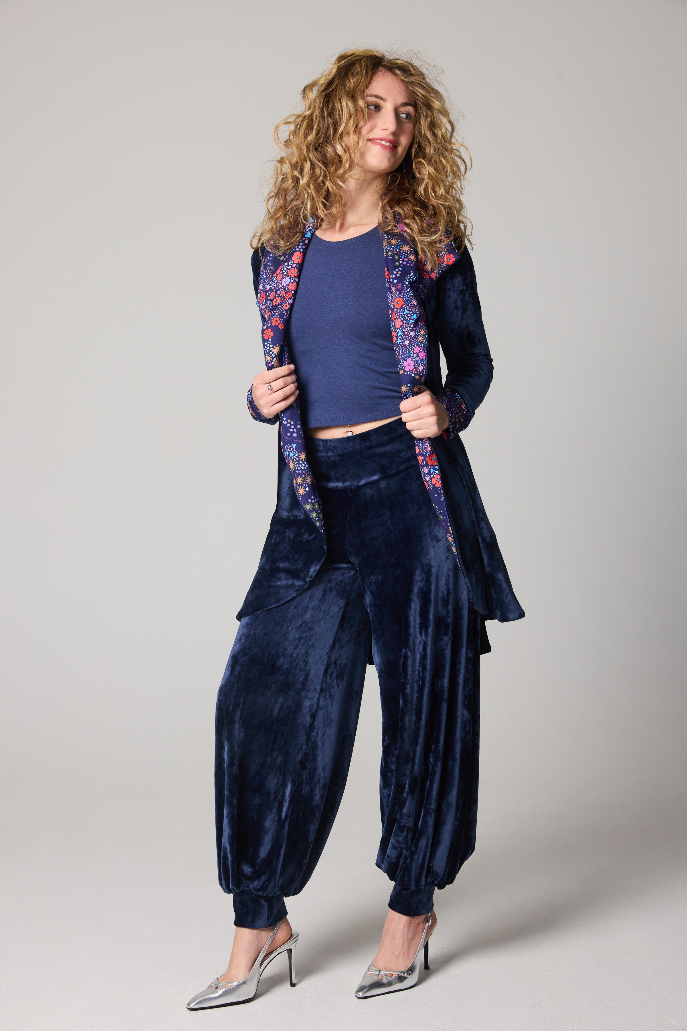 Velvet Pant - Navy