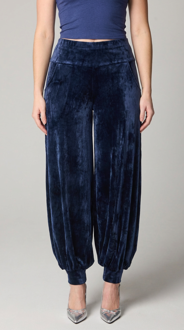 Velvet Pant - Navy