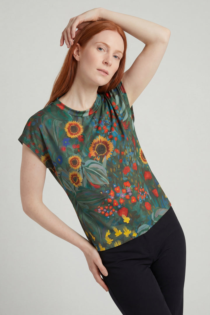 T-shirt Débardeur - Jardin d&