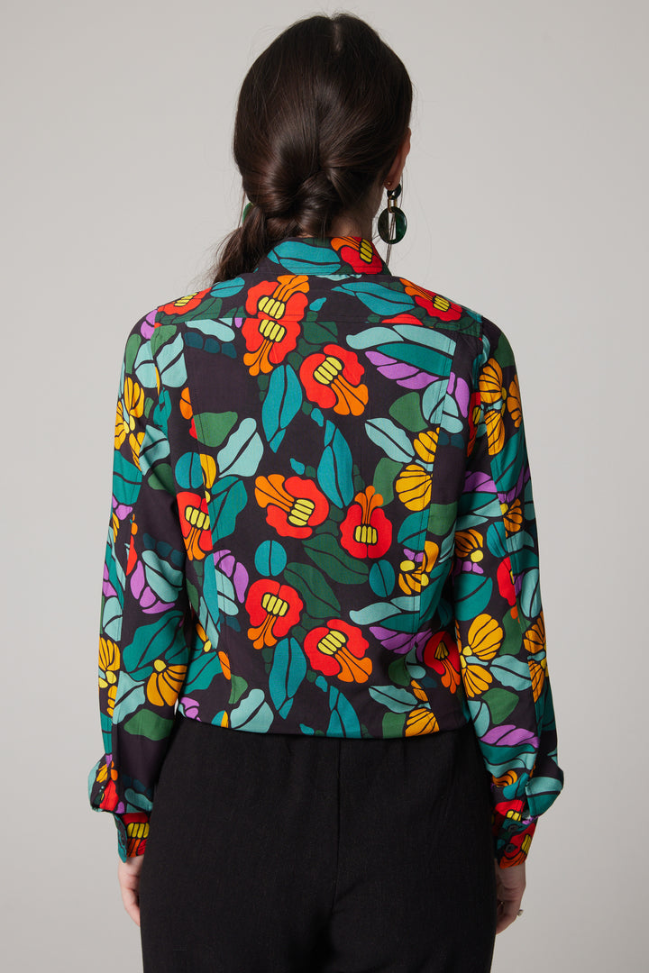 Chemisier boutonné - Floracoeur