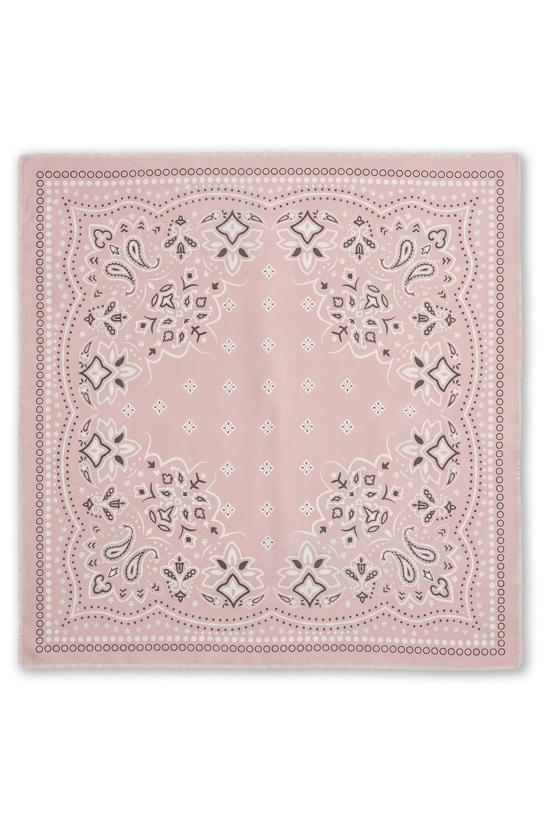 Foulard Carré Large - Rose