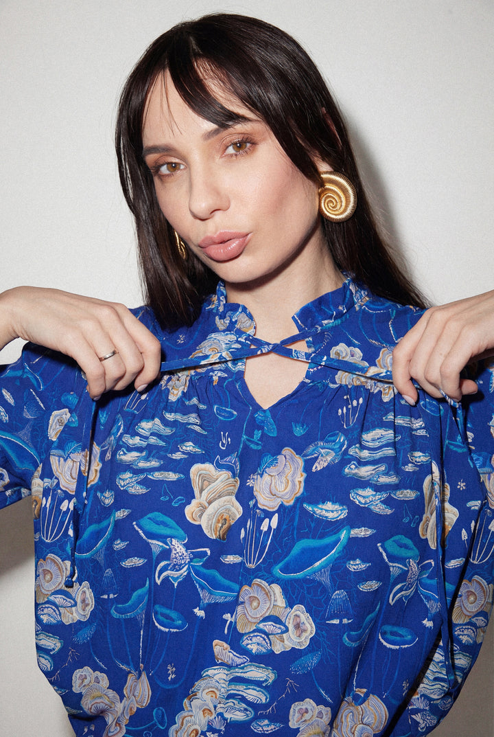 Peasant Blouse - Moonlit