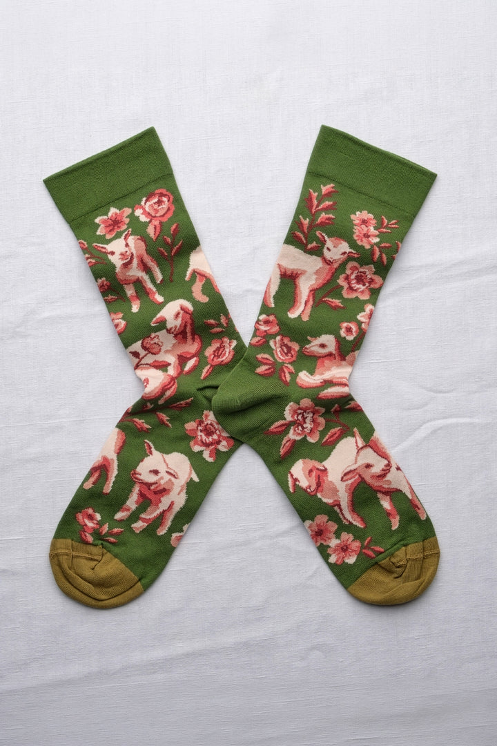 Cactus Lamb Socks