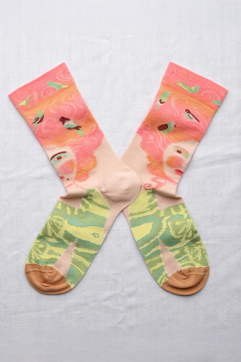 Chaussettes Marie-Antoinette Rosebud