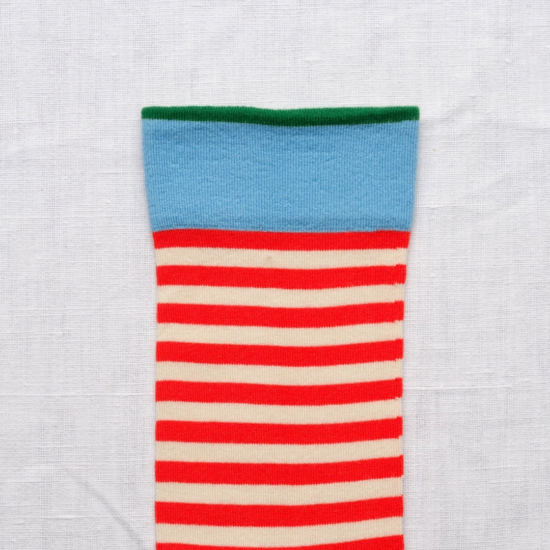 Vermilion Stripes Socks