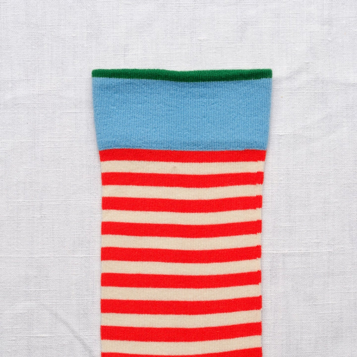 Vermilion Stripes Socks