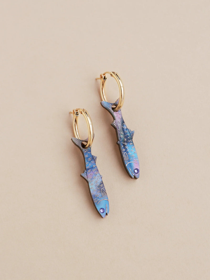Wolf & Moon - Anchovy Hoops
