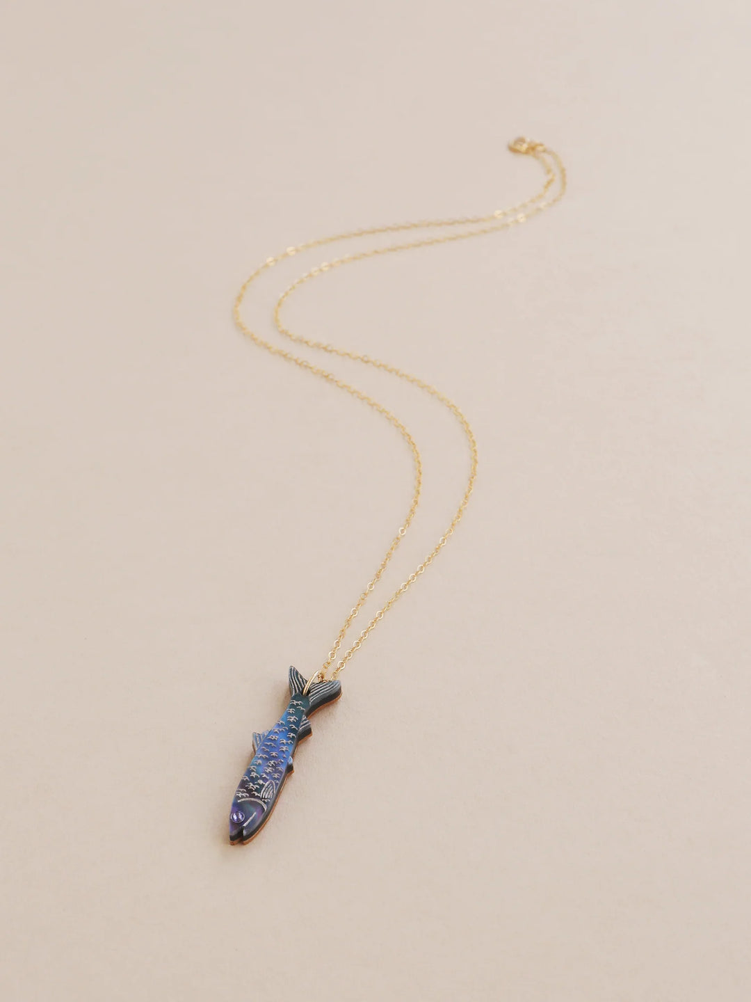 Wolf &amp; Moon - Collier Anchois