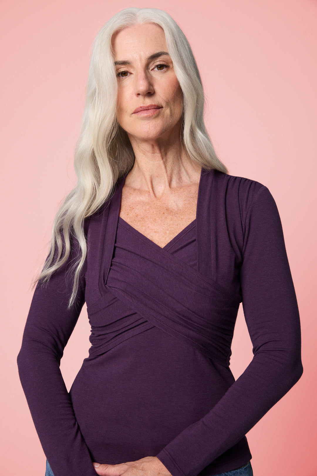 Elizabeth Top - Purple