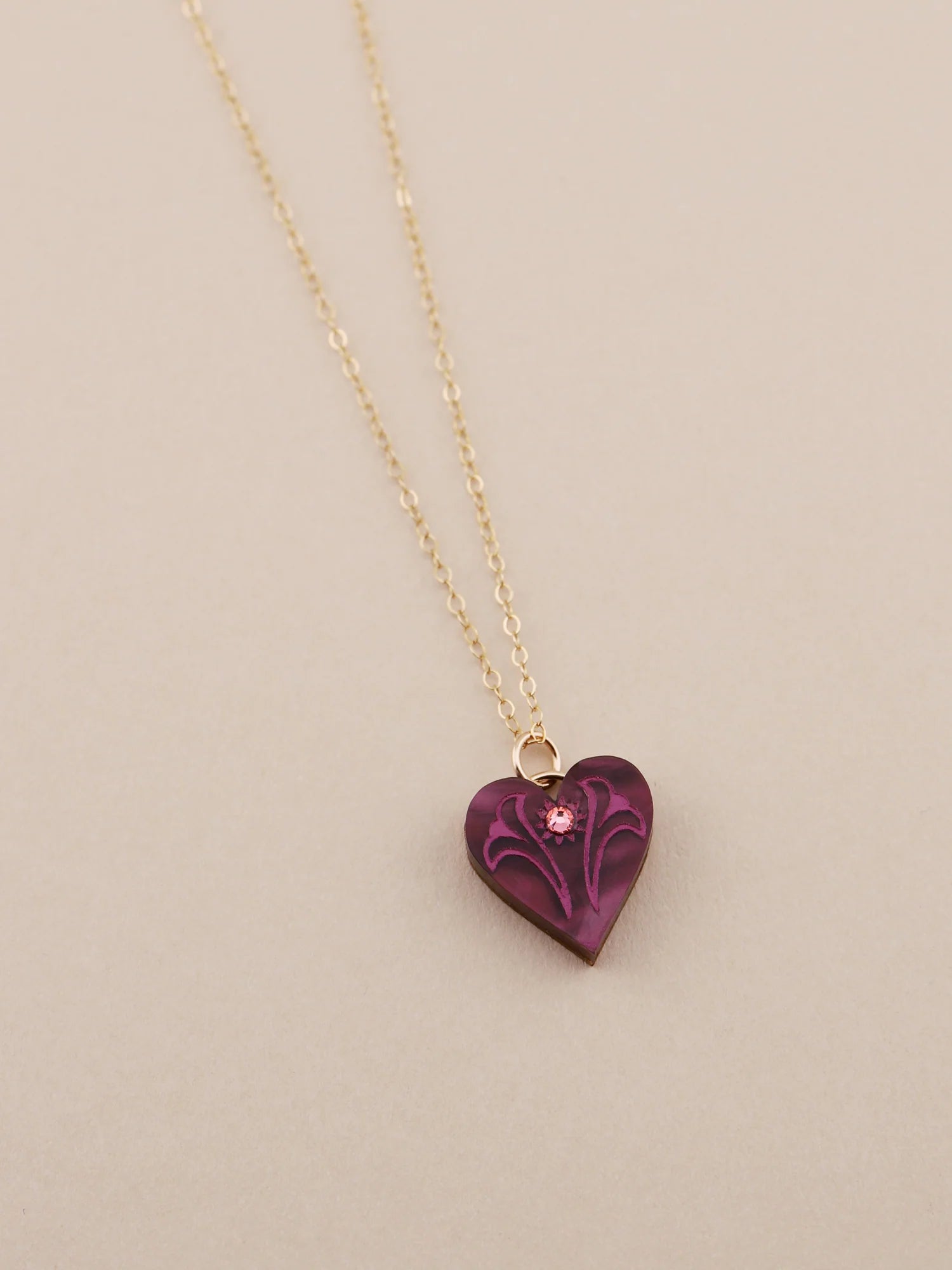 Wolf & Moon - ETTA NECKLACE IN Cherry