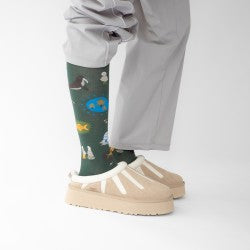 Bonne Maison - Inuit Spirit – Forest Knee-Highs