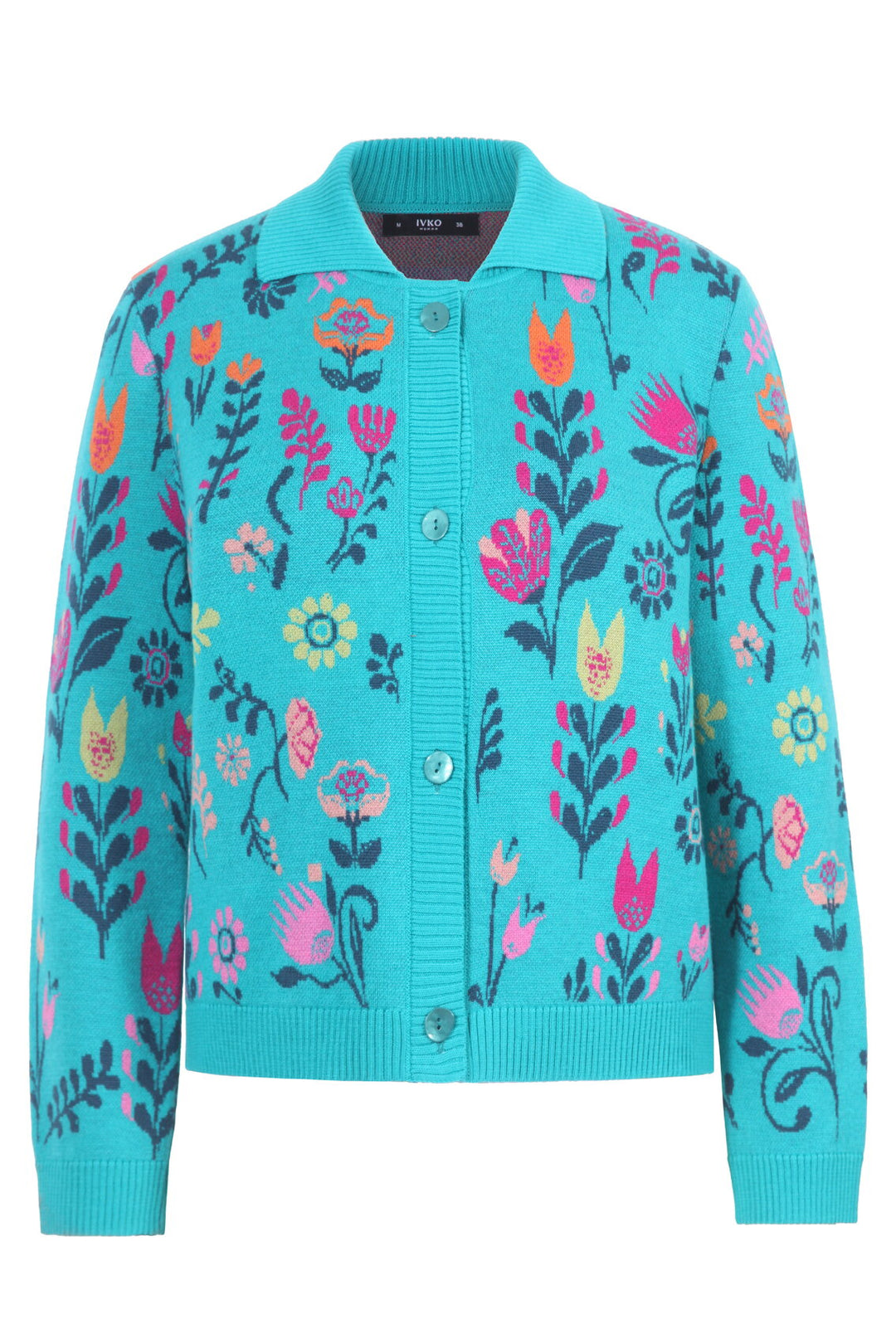 IVKO Jacquard Jacket, Wild Garden in Adria, style 262617.034, product view