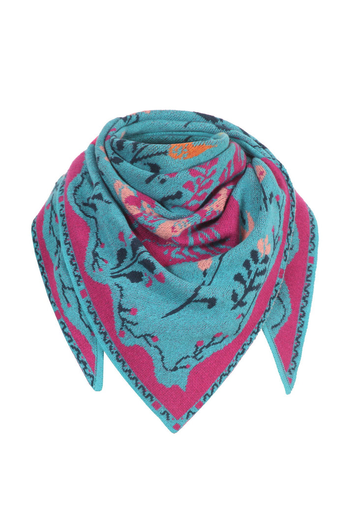 IVKO Square Scarf, Wild Garden in Adria, style 262685.034, product view